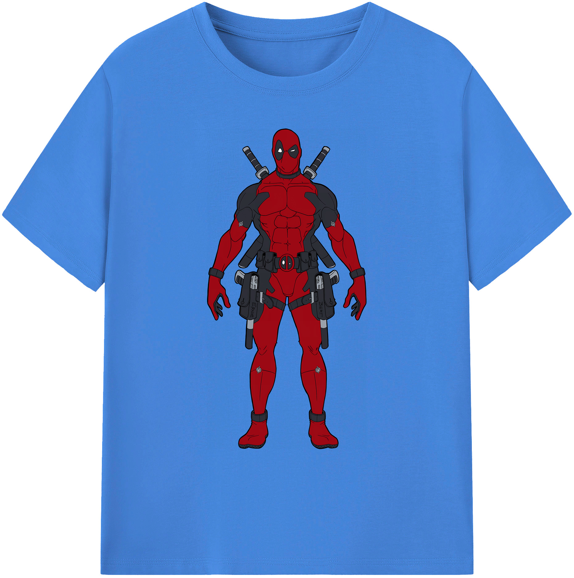 （画像用） Deadpool デッドプール 綿100％ メンズ半袖Tシャツ｜肌触りやわらか＆通気性