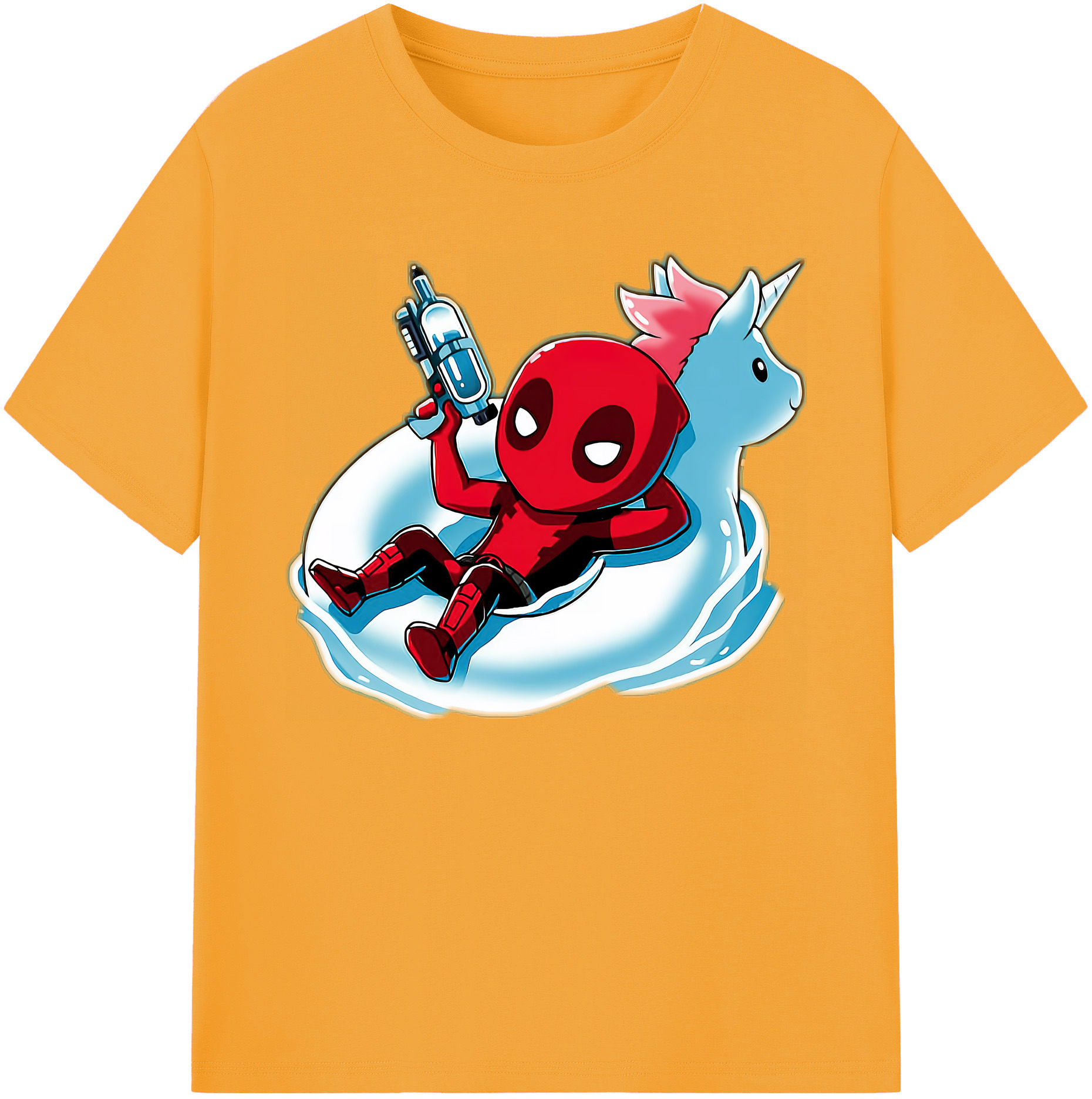 （画像用） Deadpool デッドプール 綿100％ メンズ半袖Tシャツ｜肌触りやわらか＆通気性