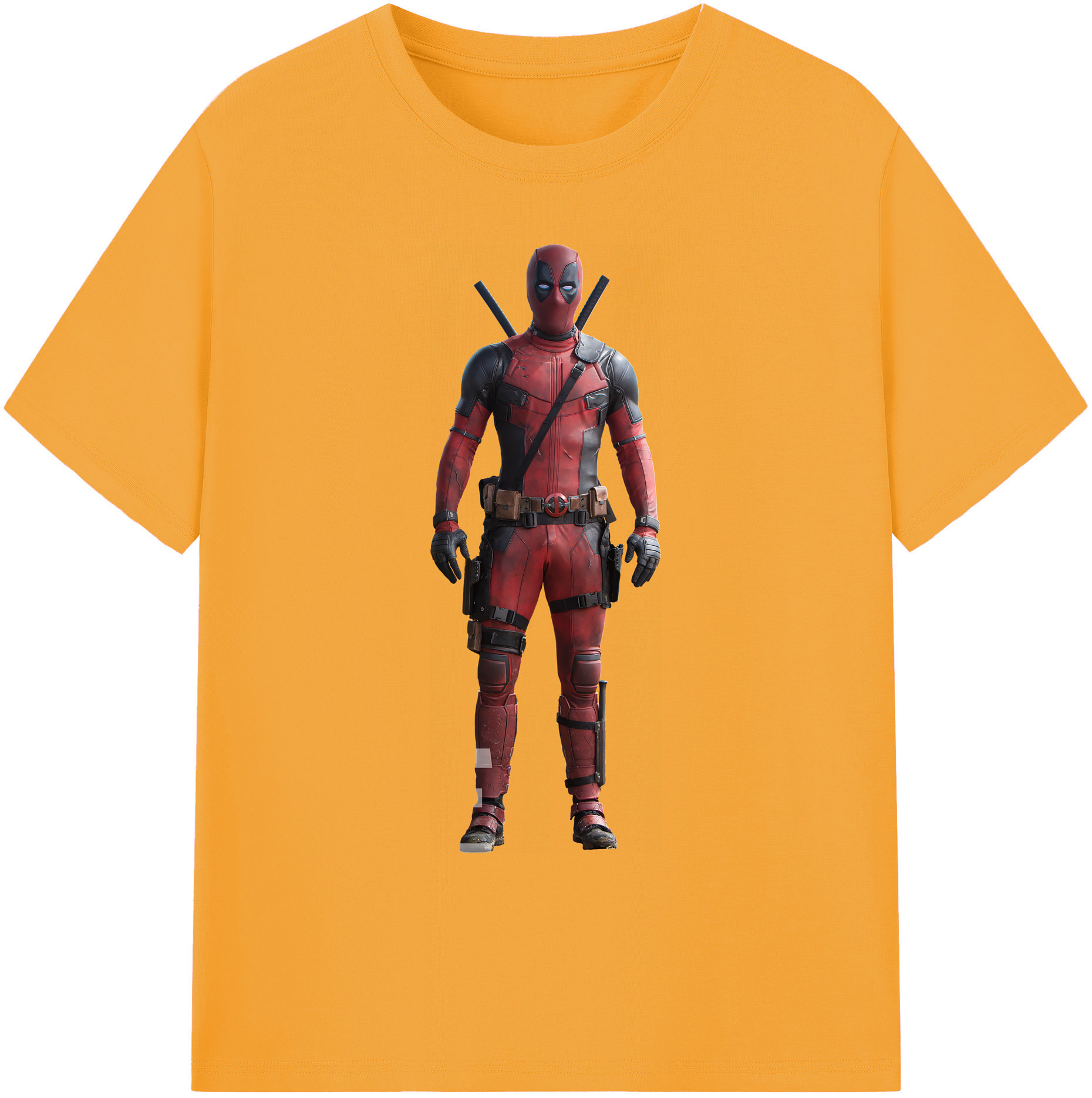 （画像用） Deadpool デッドプール 綿100％ メンズ半袖Tシャツ｜肌触りやわらか＆通気性