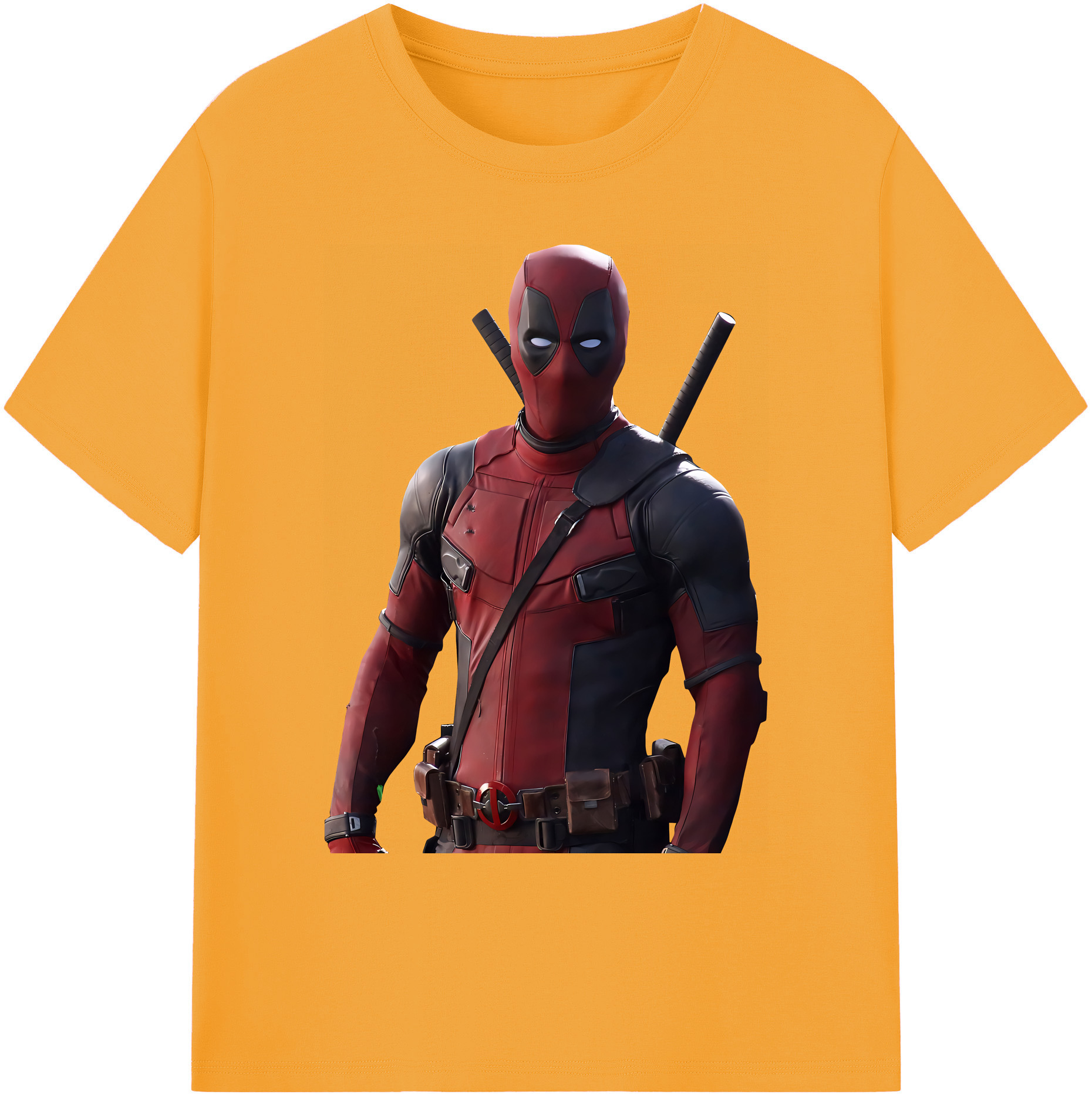 （画像用） Deadpool デッドプール 綿100％ メンズ半袖Tシャツ｜肌触りやわらか＆通気性