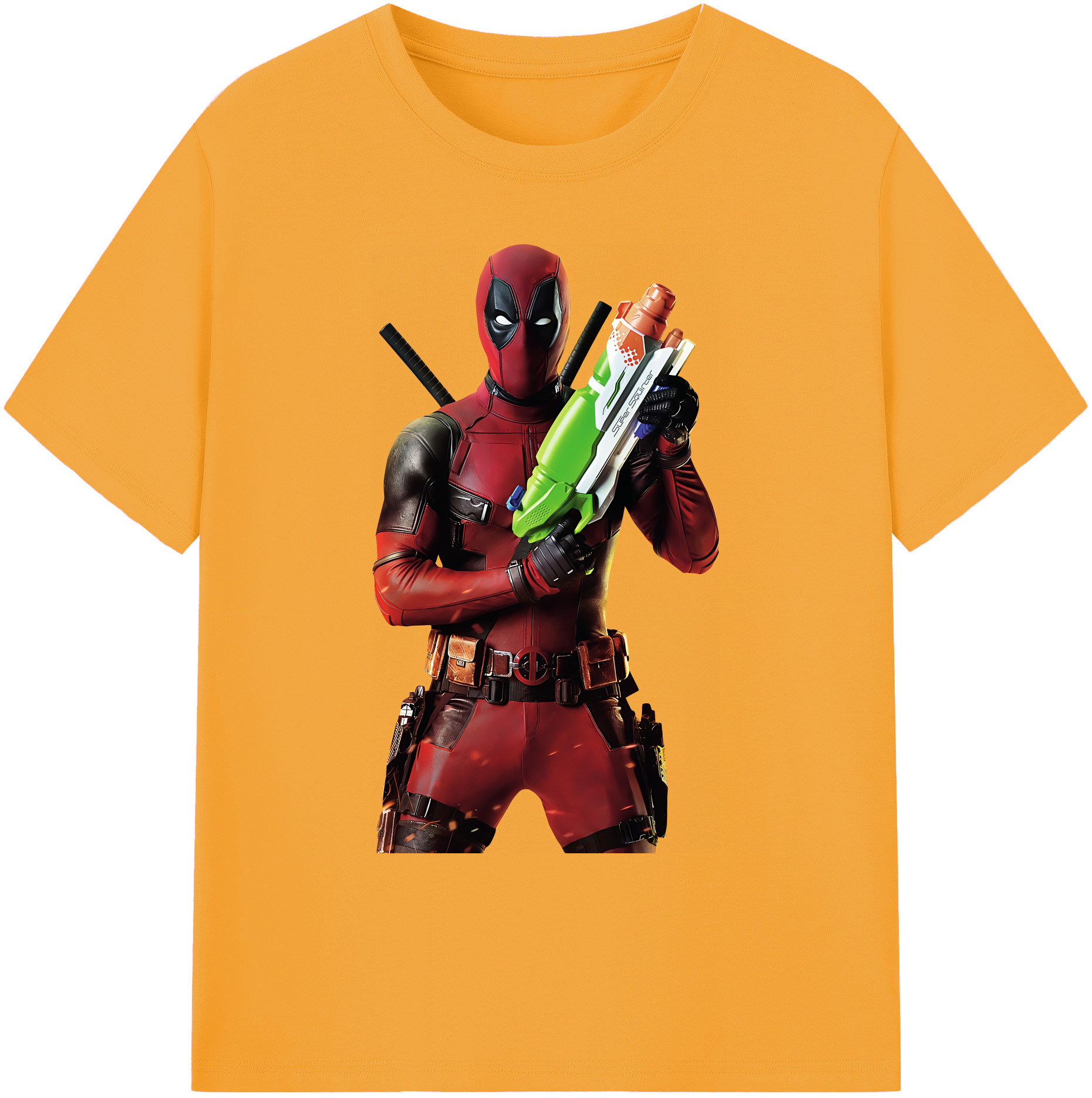 （画像用） Deadpool デッドプール 綿100％ メンズ半袖Tシャツ｜肌触りやわらか＆通気性