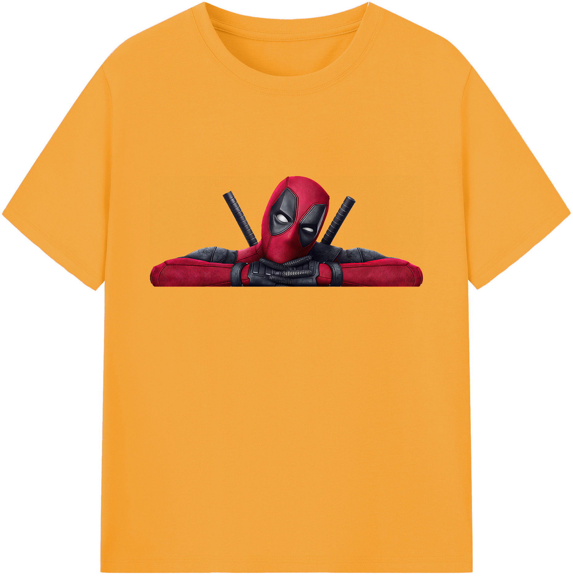 （画像用） Deadpool デッドプール 綿100％ メンズ半袖Tシャツ｜肌触りやわらか＆通気性