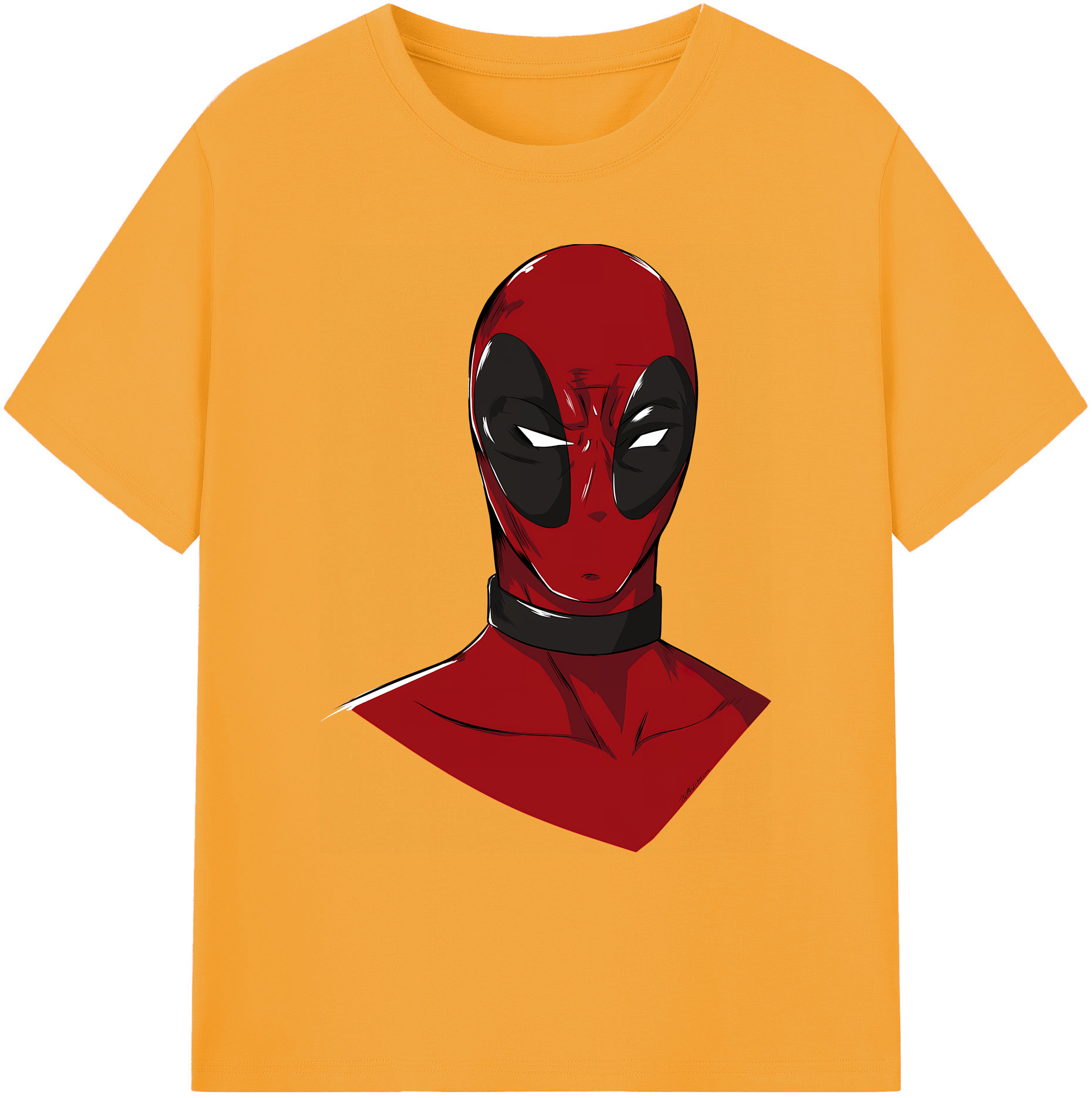 （画像用） Deadpool デッドプール 綿100％ メンズ半袖Tシャツ｜肌触りやわらか＆通気性