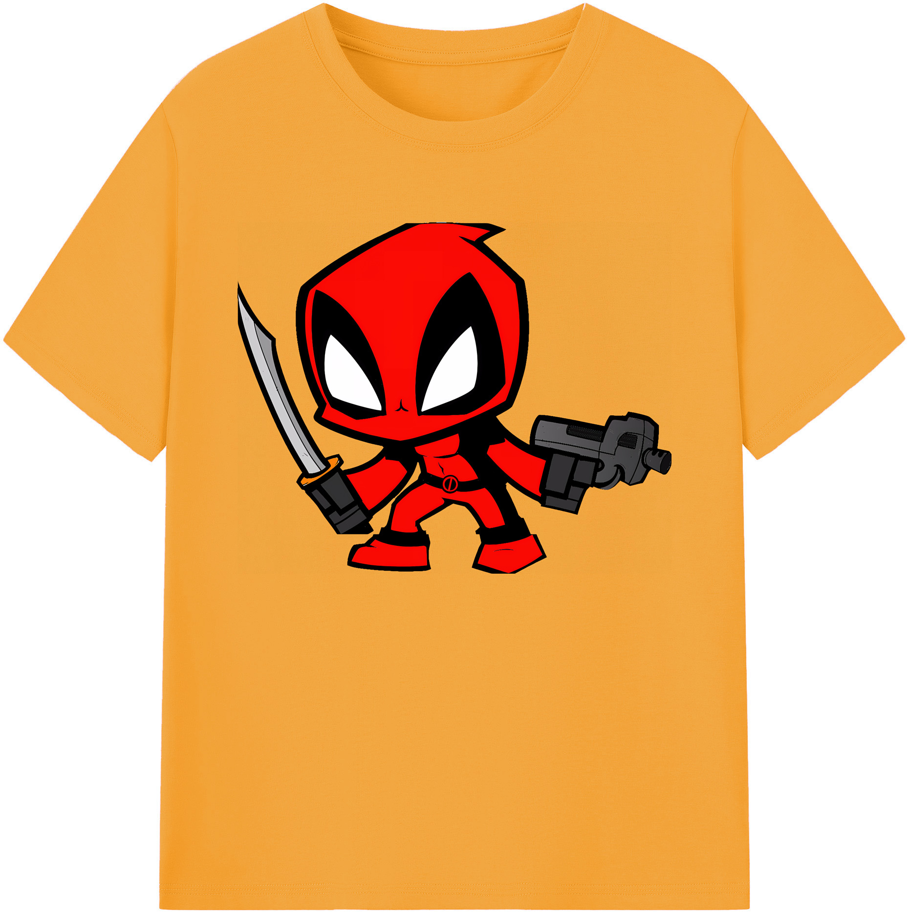 （画像用） Deadpool デッドプール 綿100％ メンズ半袖Tシャツ｜肌触りやわらか＆通気性