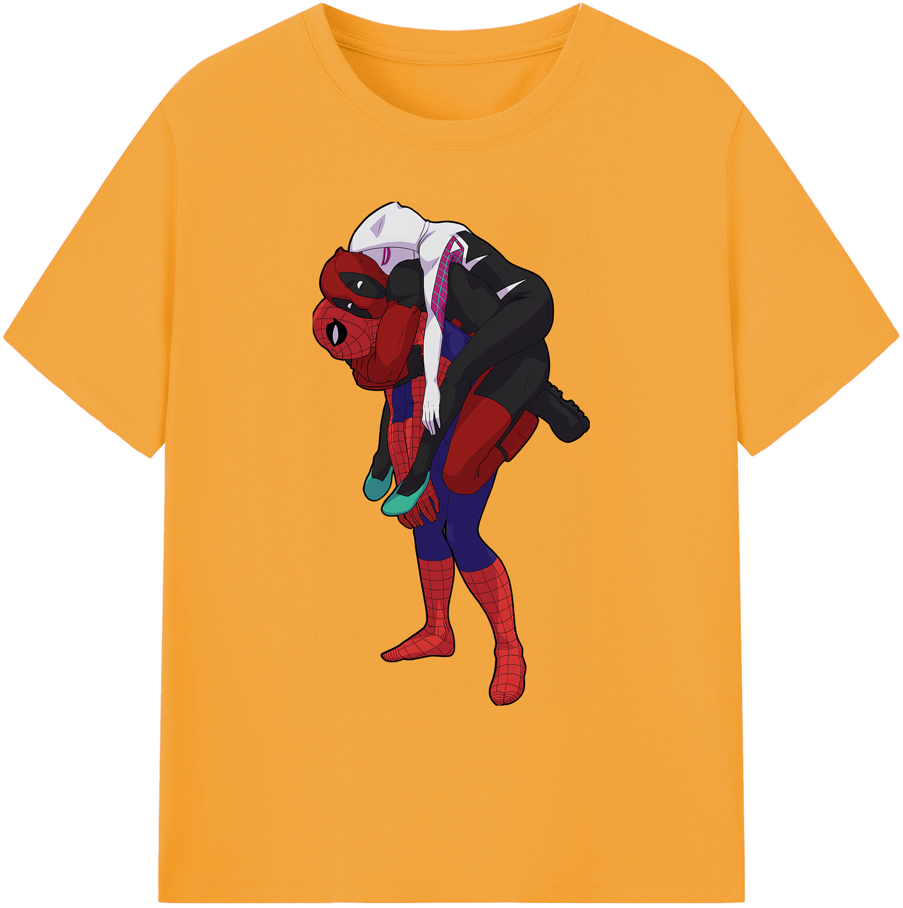 （画像用） Deadpool デッドプール 綿100％ メンズ半袖Tシャツ｜肌触りやわらか＆通気性