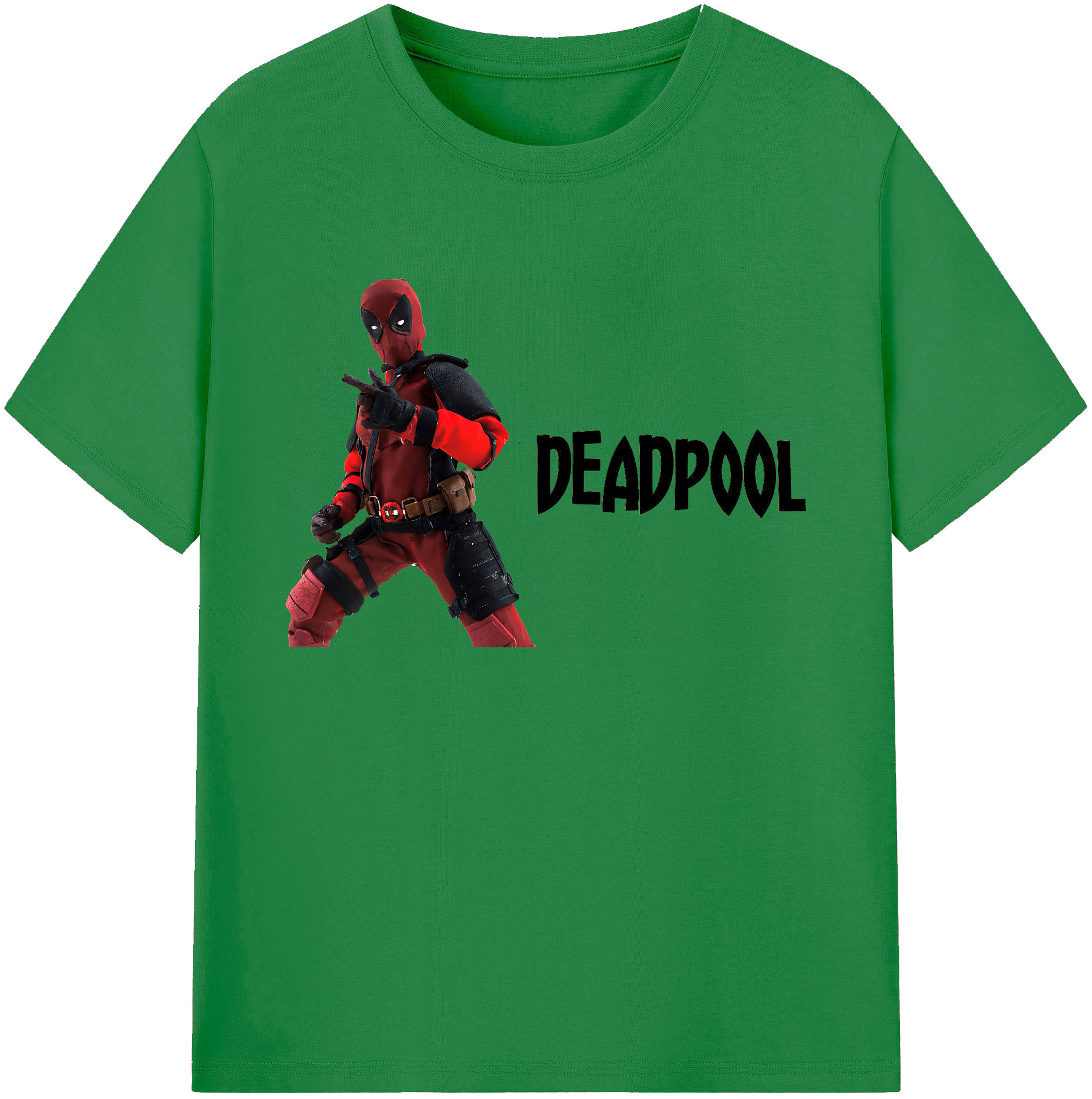 （画像用） Deadpool デッドプール 綿100％ メンズ半袖Tシャツ｜肌触りやわらか＆通気性