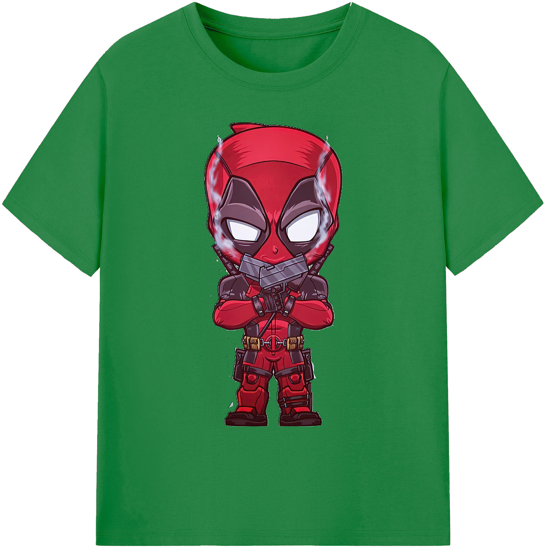 （画像用） Deadpool デッドプール 綿100％ メンズ半袖Tシャツ｜肌触りやわらか＆通気性