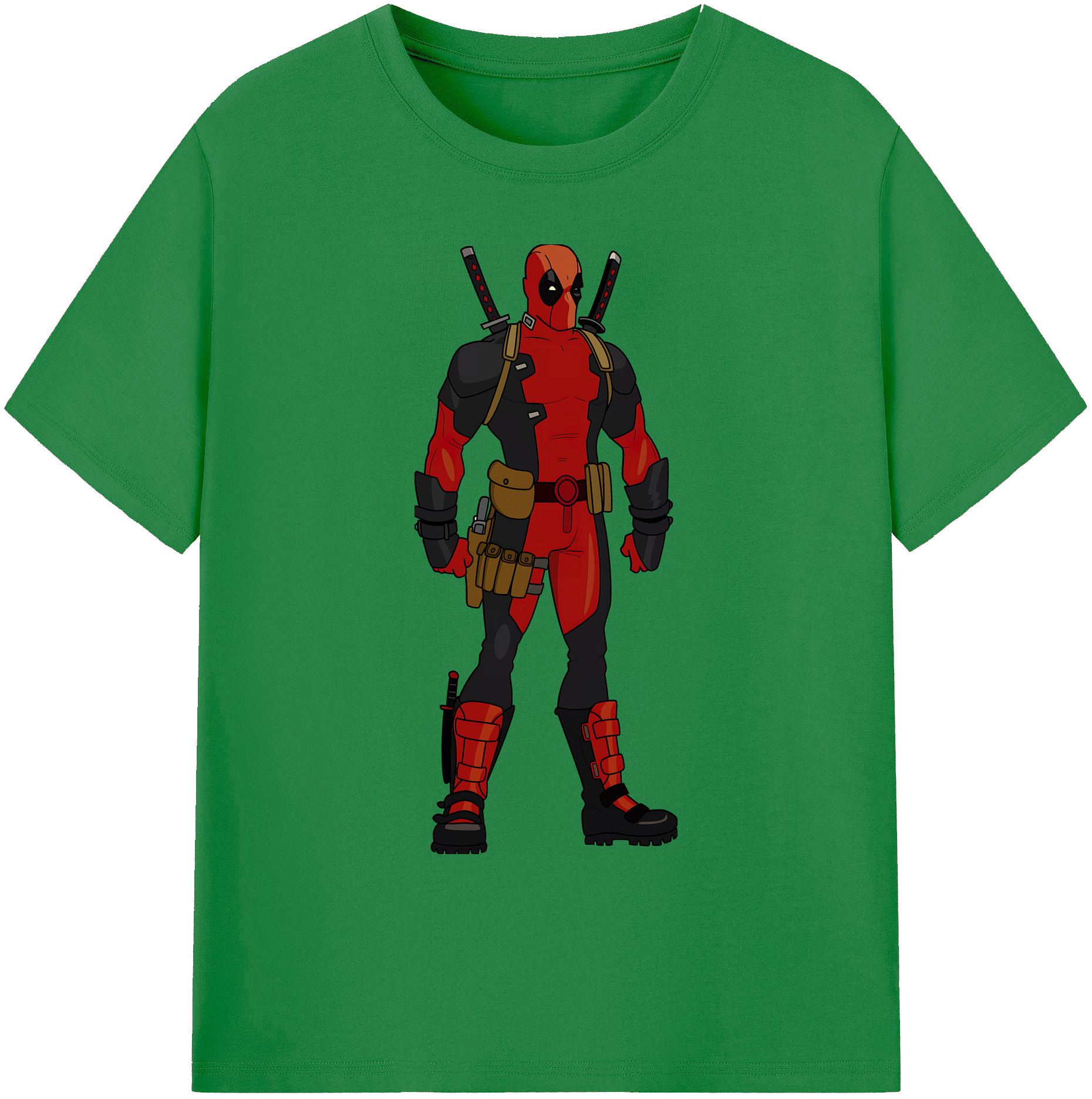 （画像用） Deadpool デッドプール 綿100％ メンズ半袖Tシャツ｜肌触りやわらか＆通気性