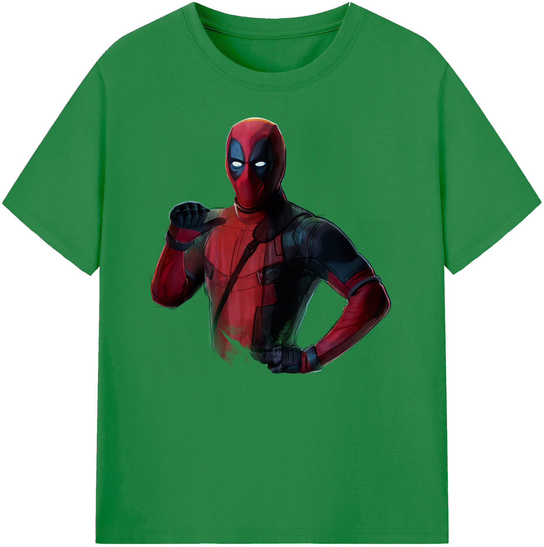 （画像用） Deadpool デッドプール 綿100％ メンズ半袖Tシャツ｜肌触りやわらか＆通気性