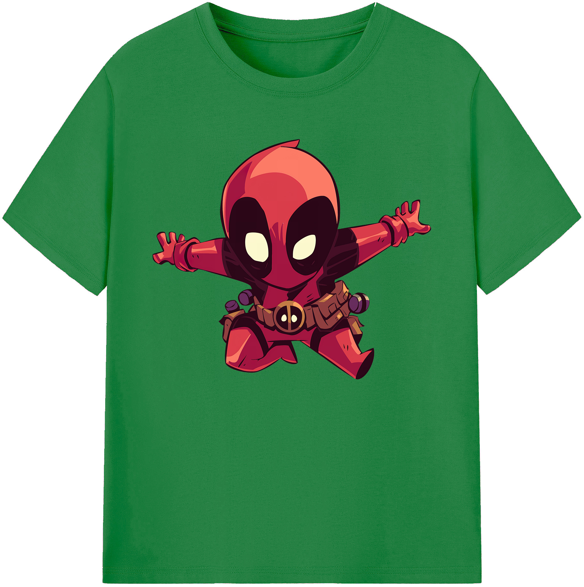 （画像用） Deadpool デッドプール 綿100％ メンズ半袖Tシャツ｜肌触りやわらか＆通気性