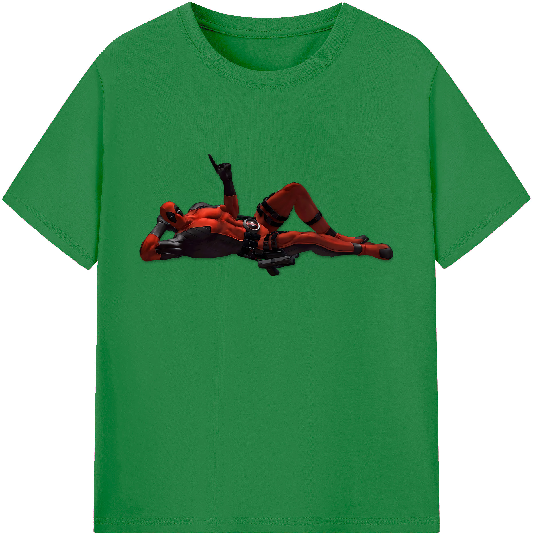 （画像用） Deadpool デッドプール 綿100％ メンズ半袖Tシャツ｜肌触りやわらか＆通気性