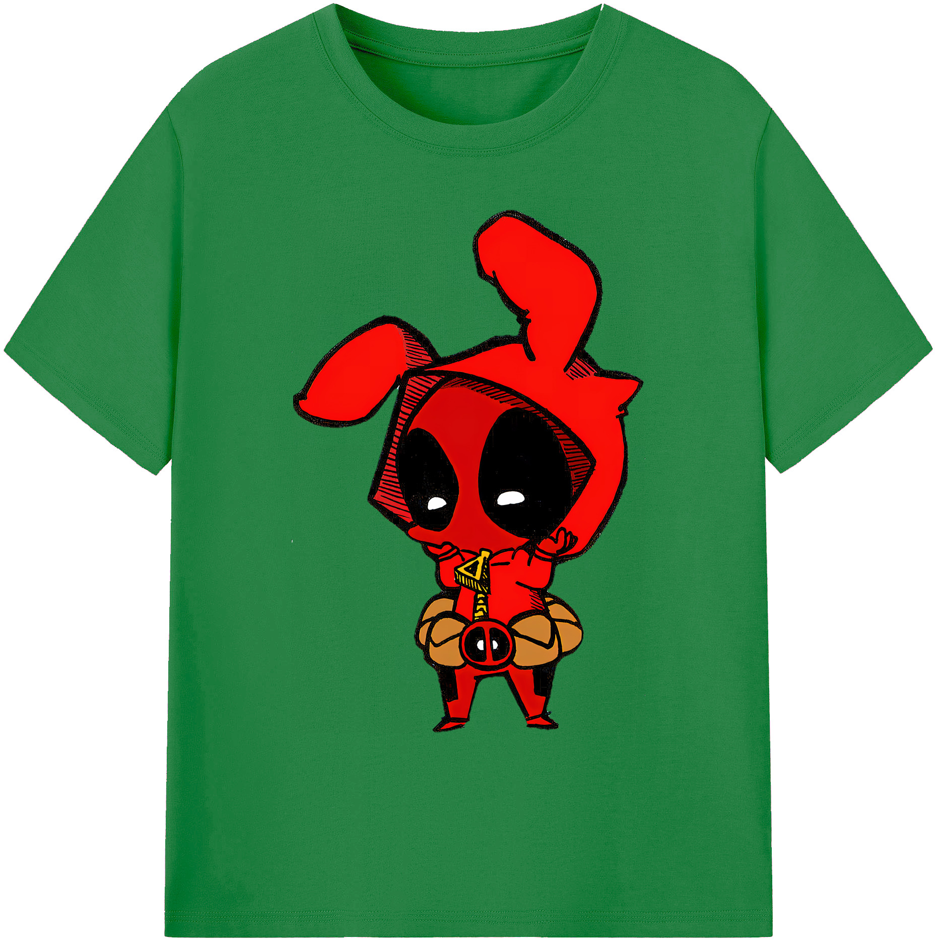（画像用） Deadpool デッドプール 綿100％ メンズ半袖Tシャツ｜肌触りやわらか＆通気性