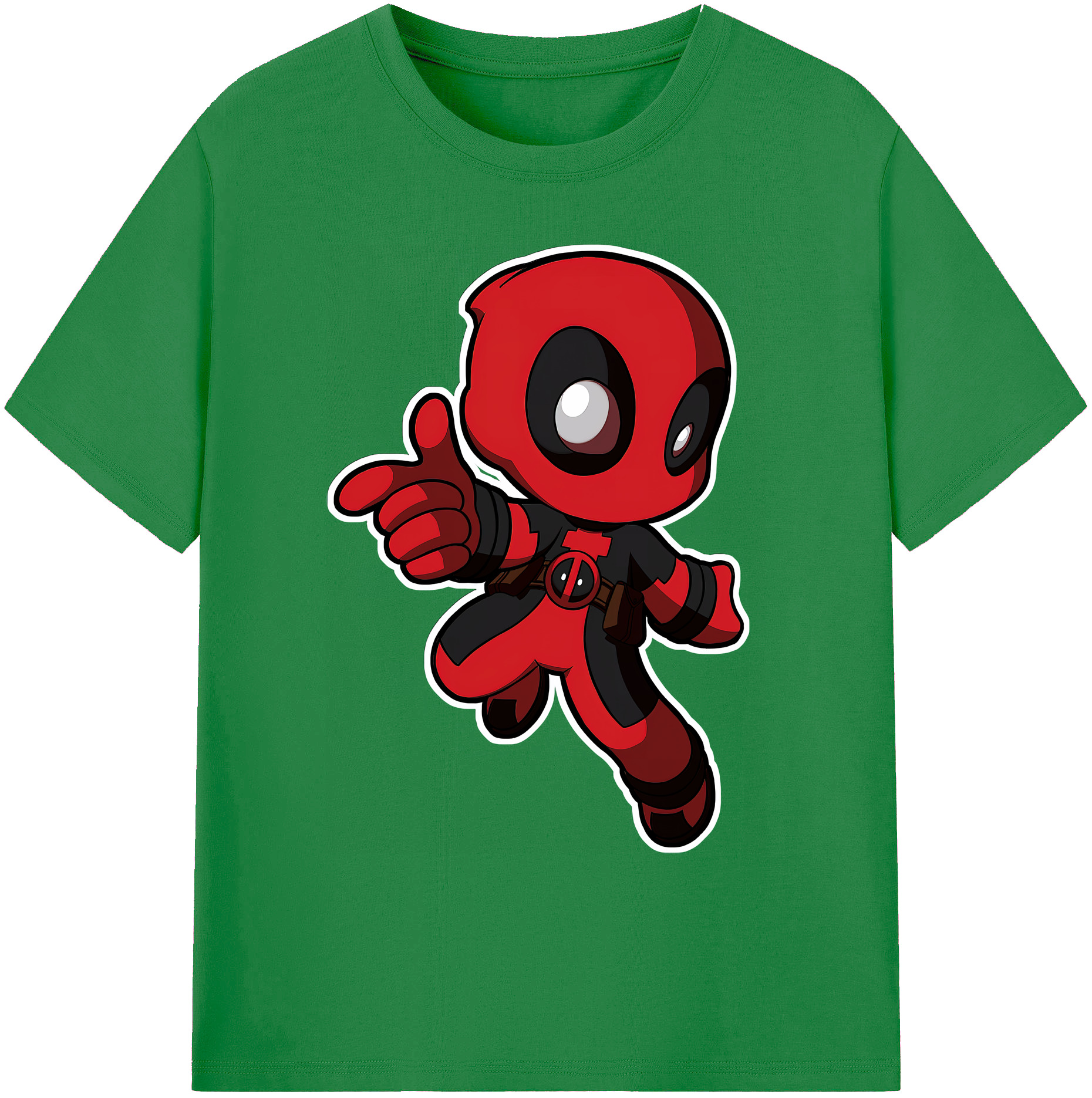 （画像用） Deadpool デッドプール 綿100％ メンズ半袖Tシャツ｜肌触りやわらか＆通気性