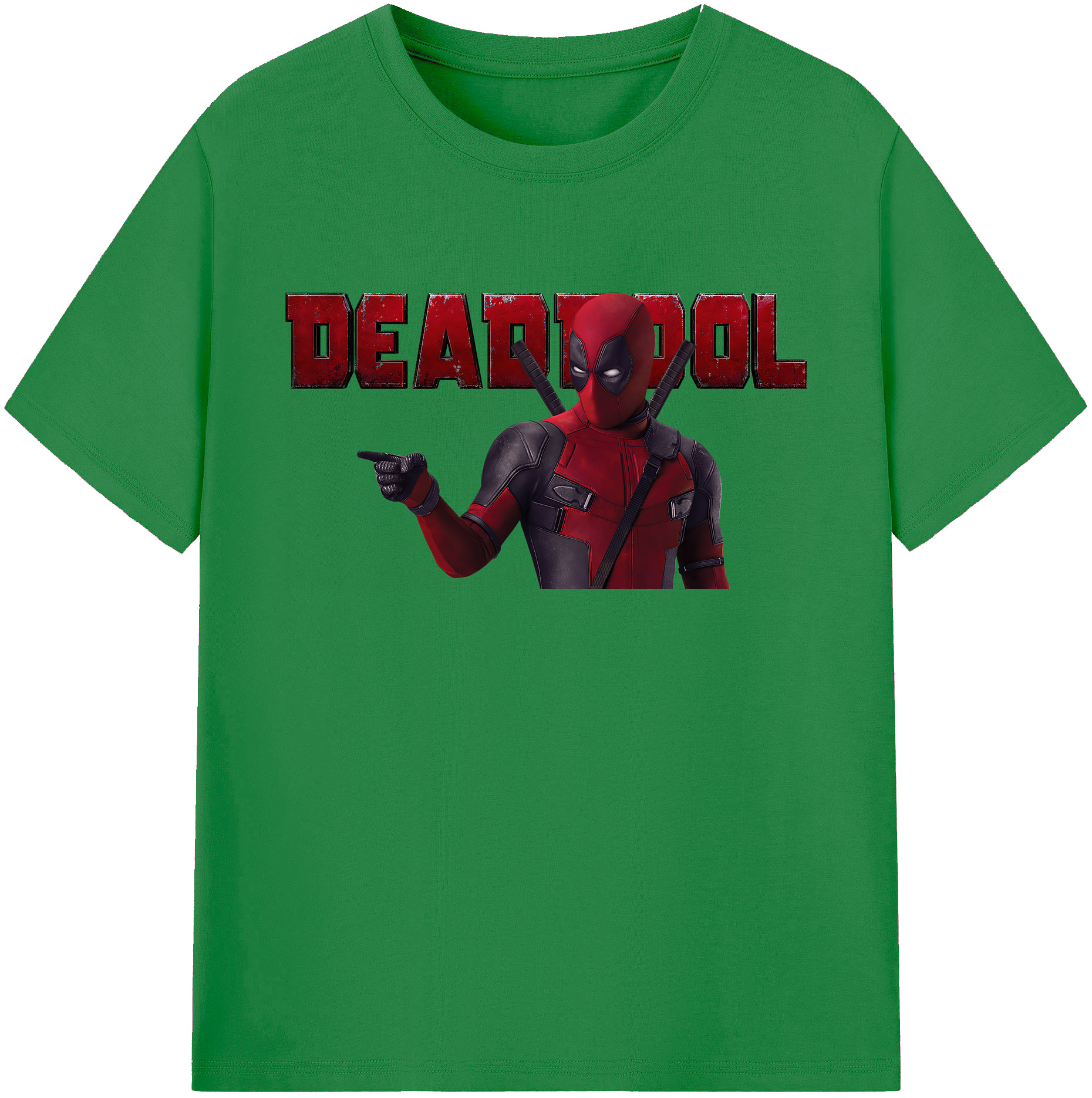 （画像用） Deadpool デッドプール 綿100％ メンズ半袖Tシャツ｜肌触りやわらか＆通気性