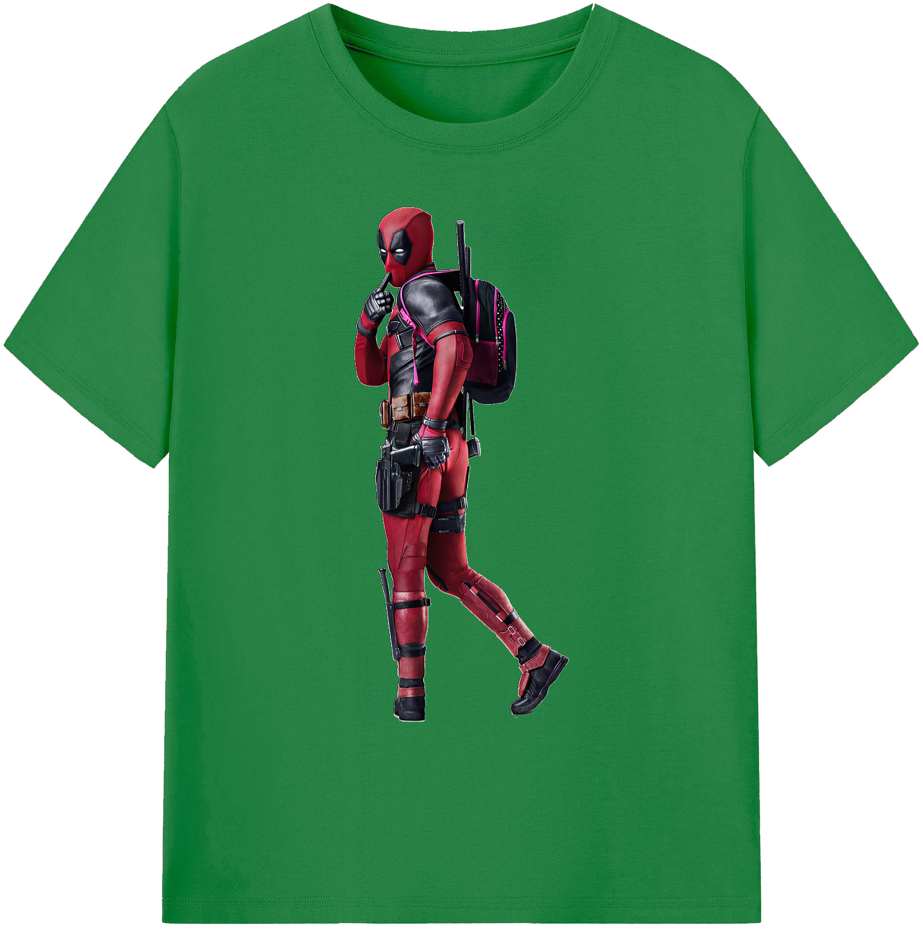 （画像用） Deadpool デッドプール 綿100％ メンズ半袖Tシャツ｜肌触りやわらか＆通気性