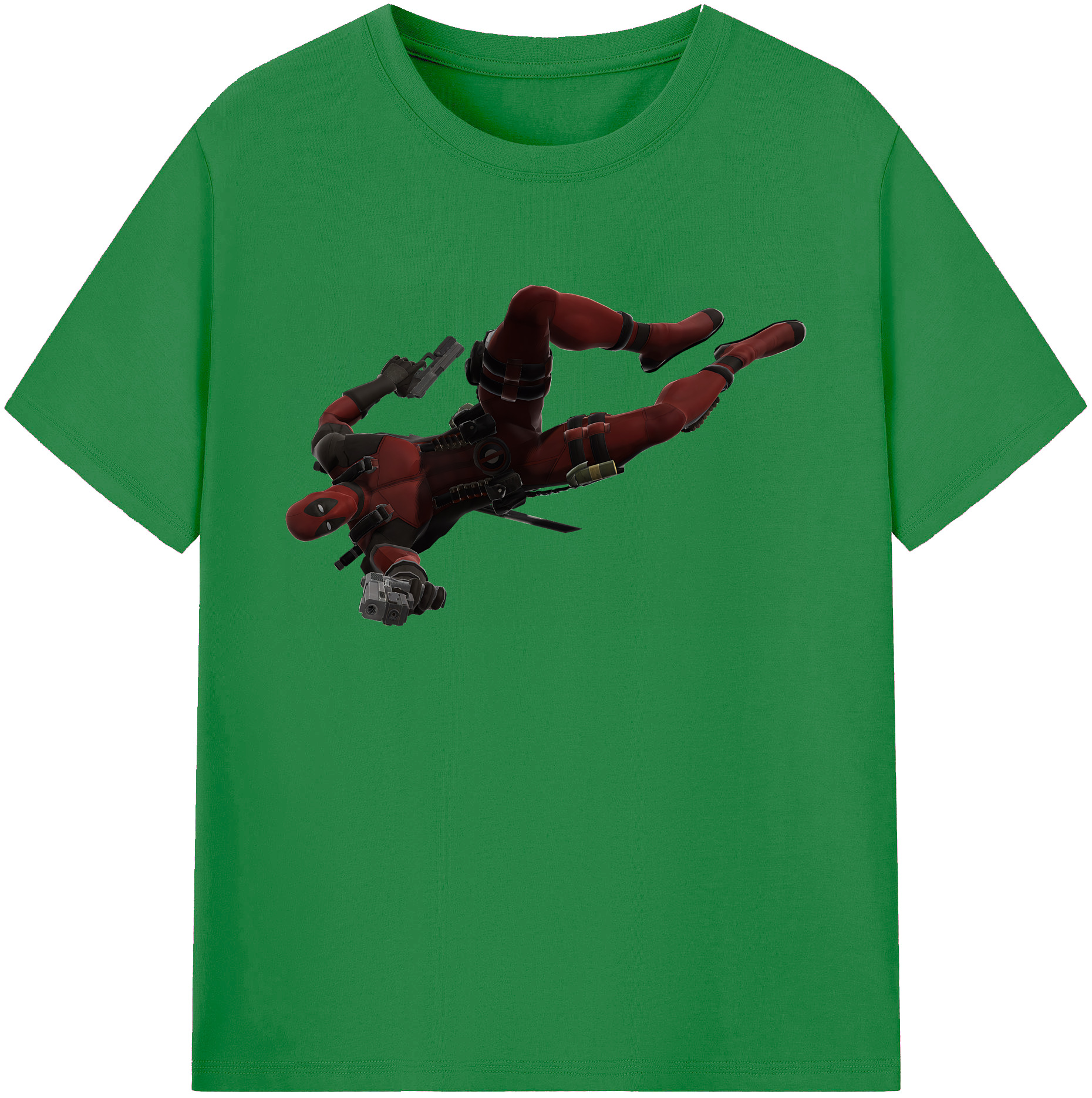 （画像用） Deadpool デッドプール 綿100％ メンズ半袖Tシャツ｜肌触りやわらか＆通気性