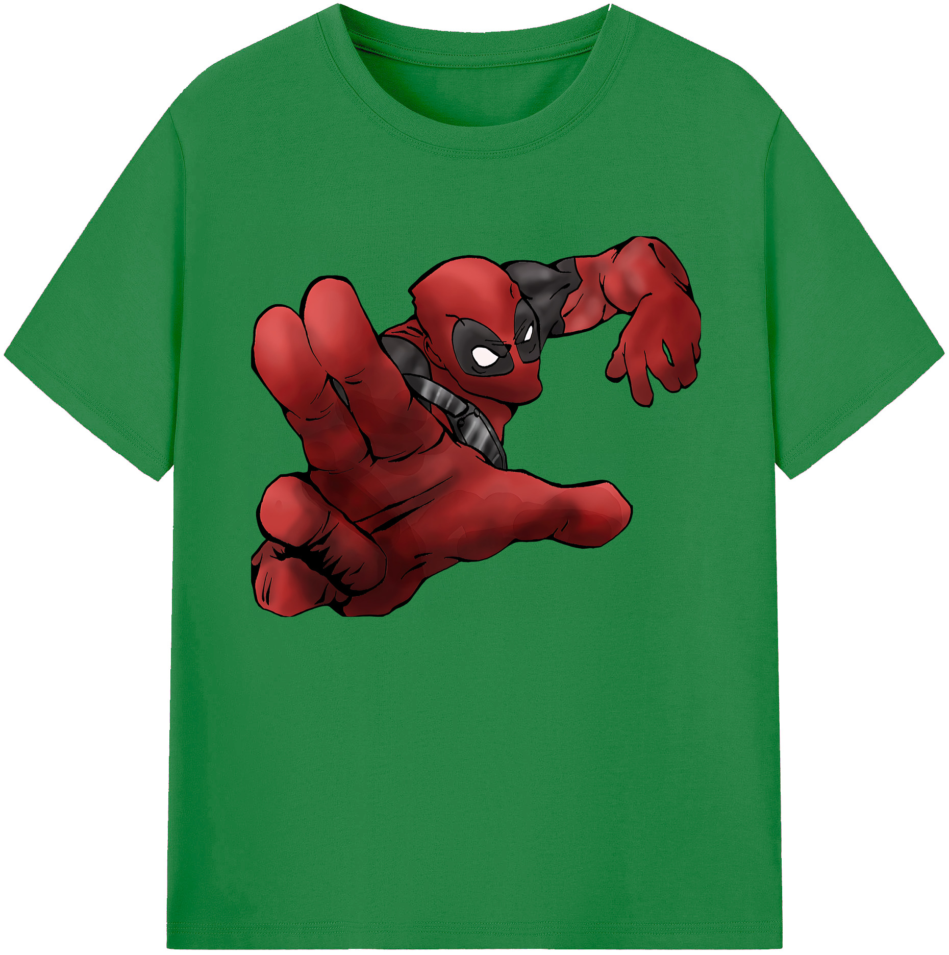 （画像用） Deadpool デッドプール 綿100％ メンズ半袖Tシャツ｜肌触りやわらか＆通気性