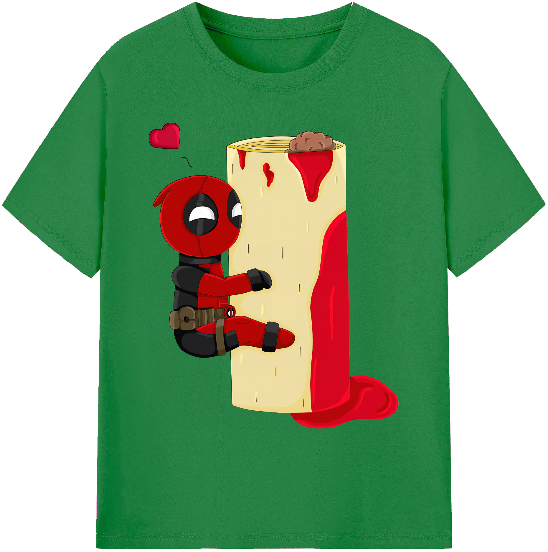 （画像用） Deadpool デッドプール 綿100％ メンズ半袖Tシャツ｜肌触りやわらか＆通気性