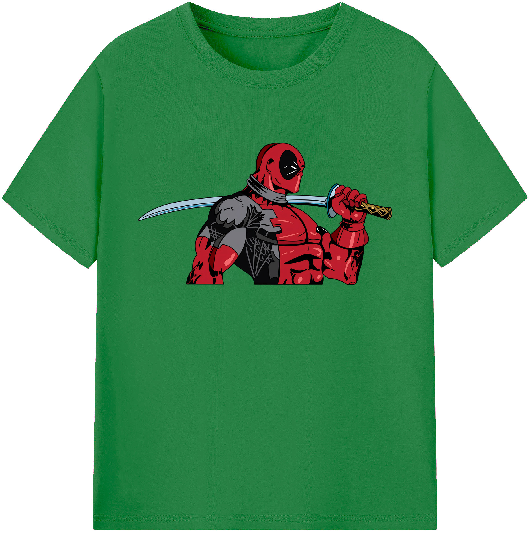 （画像用） Deadpool デッドプール 綿100％ メンズ半袖Tシャツ｜肌触りやわらか＆通気性