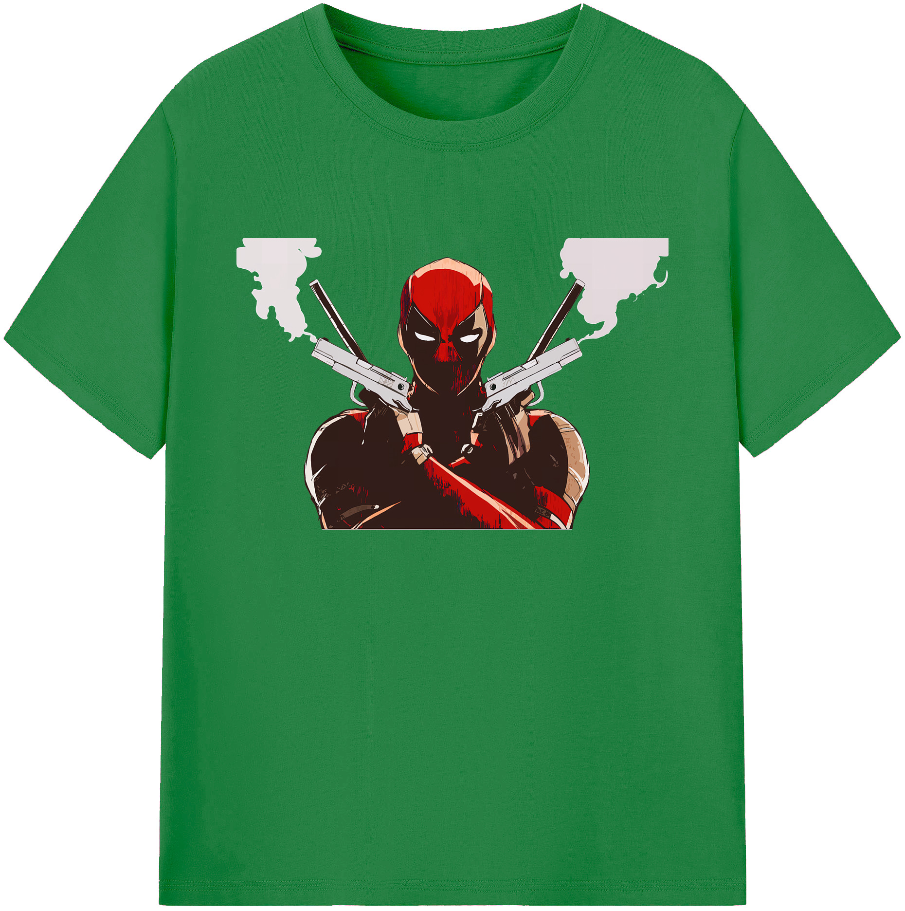 （画像用） Deadpool デッドプール 綿100％ メンズ半袖Tシャツ｜肌触りやわらか＆通気性