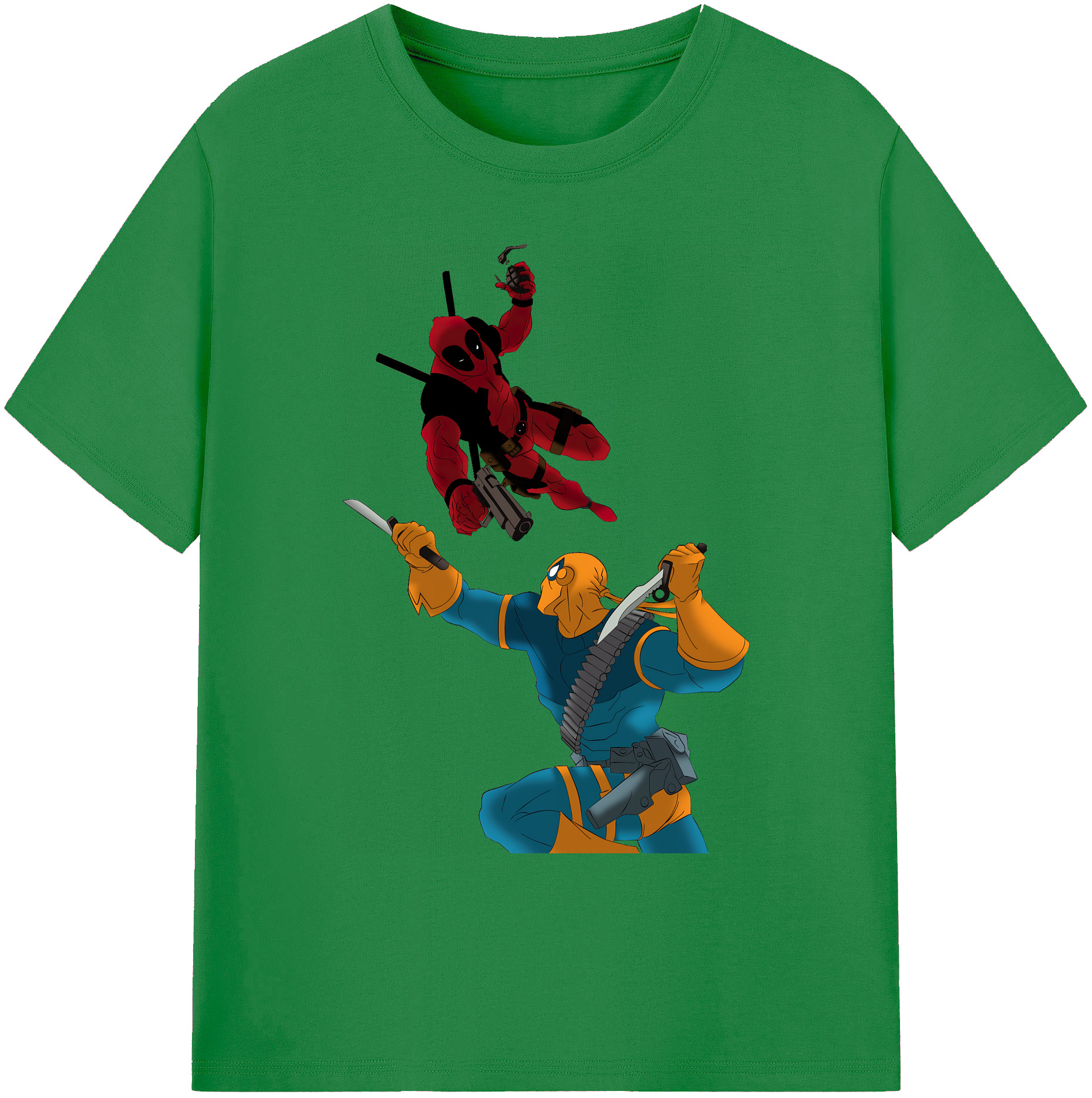 （画像用） Deadpool デッドプール 綿100％ メンズ半袖Tシャツ｜肌触りやわらか＆通気性