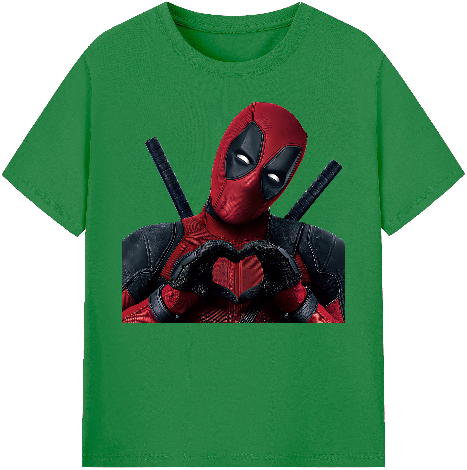 （画像用） Deadpool デッドプール 綿100％ メンズ半袖Tシャツ｜肌触りやわらか＆通気性