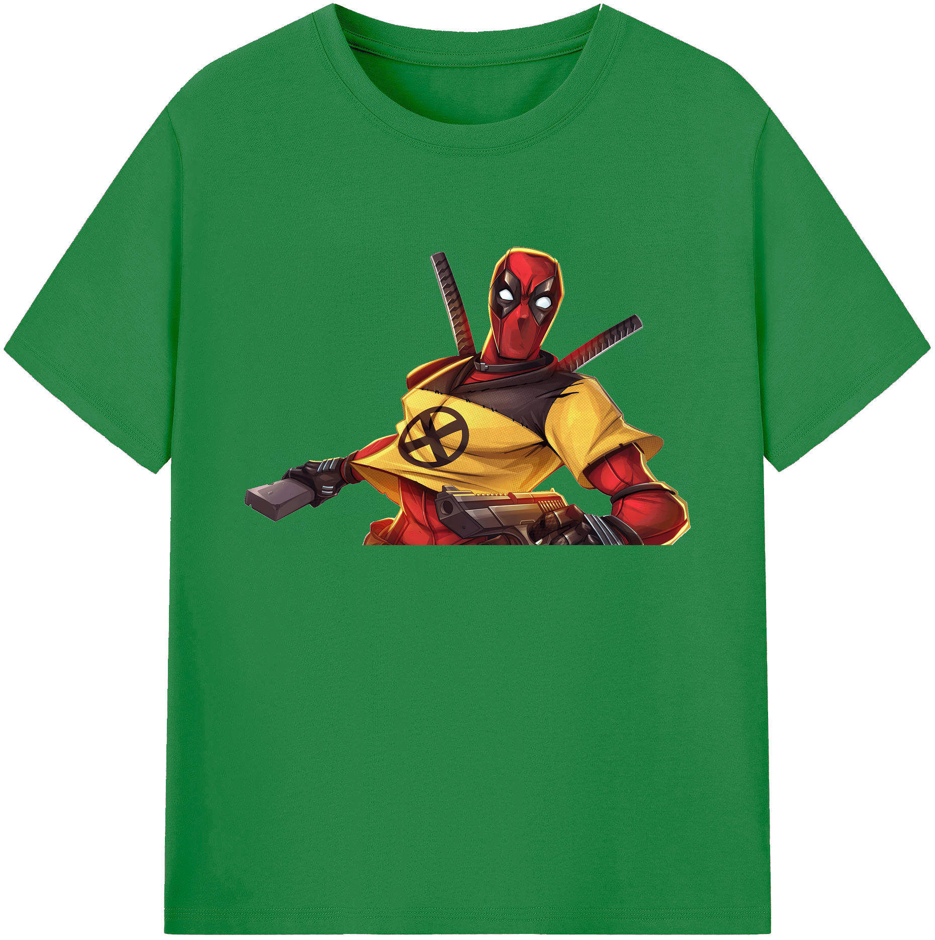 （画像用） Deadpool デッドプール 綿100％ メンズ半袖Tシャツ｜肌触りやわらか＆通気性