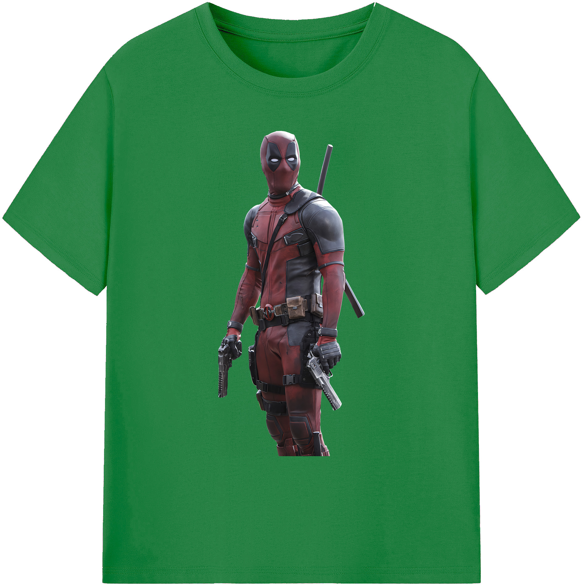 （画像用） Deadpool デッドプール 綿100％ メンズ半袖Tシャツ｜肌触りやわらか＆通気性