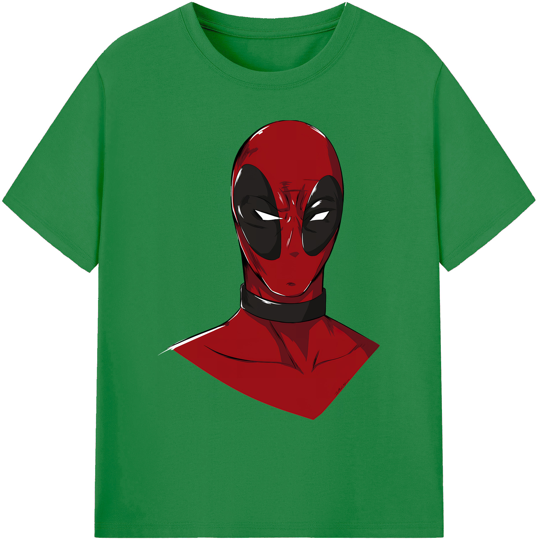 （画像用） Deadpool デッドプール 綿100％ メンズ半袖Tシャツ｜肌触りやわらか＆通気性