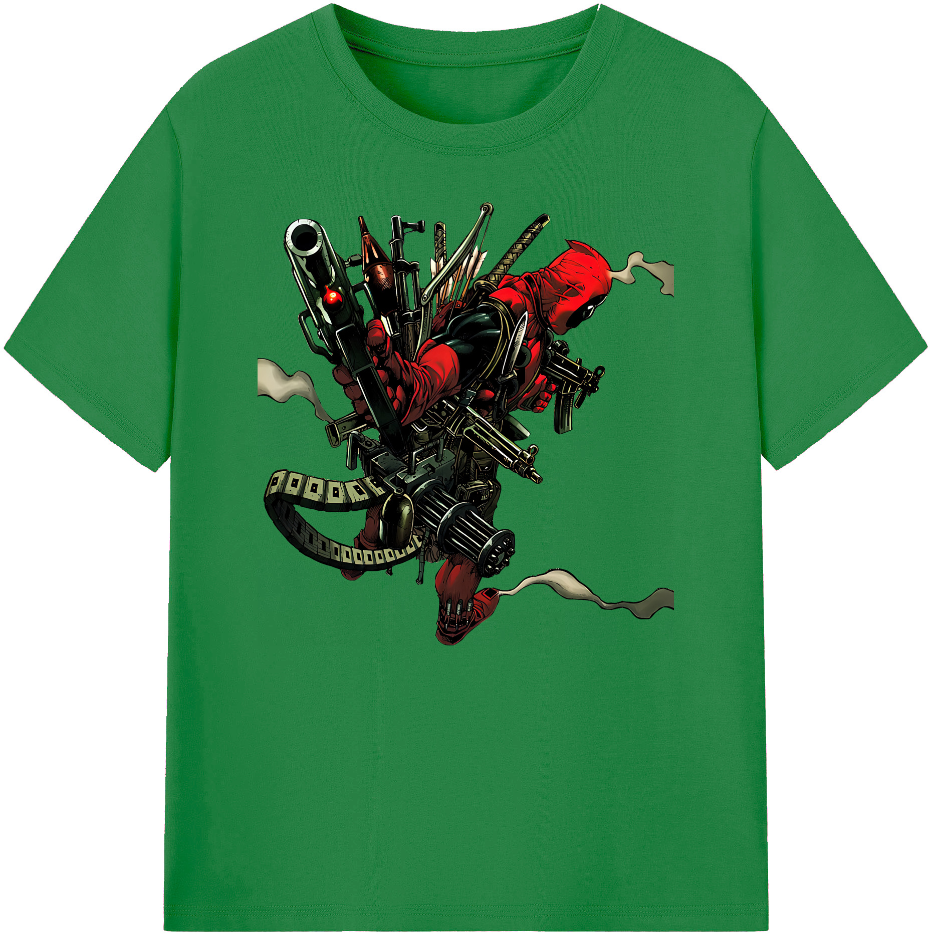 （画像用） Deadpool デッドプール 綿100％ メンズ半袖Tシャツ｜肌触りやわらか＆通気性