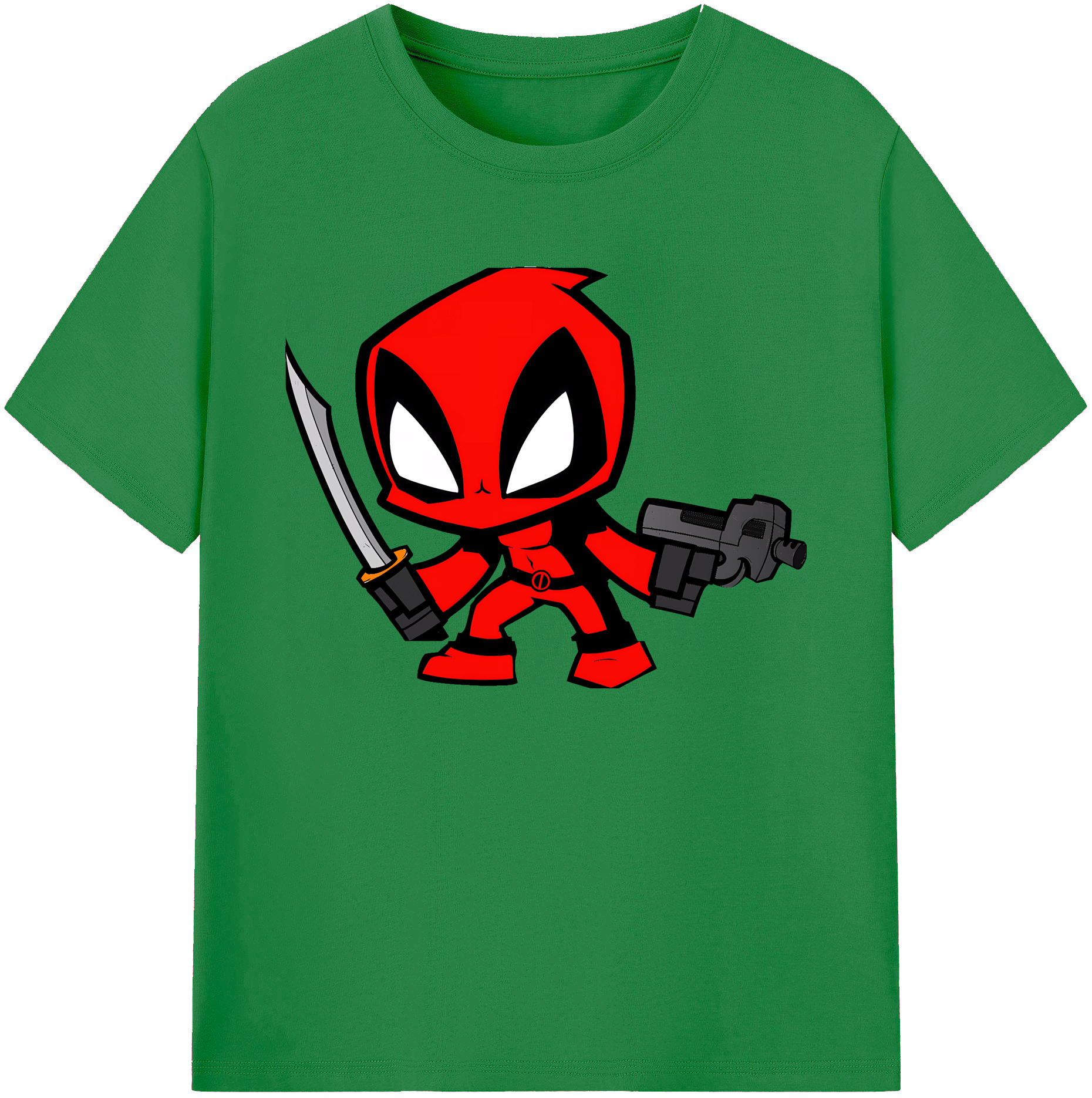 （画像用） Deadpool デッドプール 綿100％ メンズ半袖Tシャツ｜肌触りやわらか＆通気性