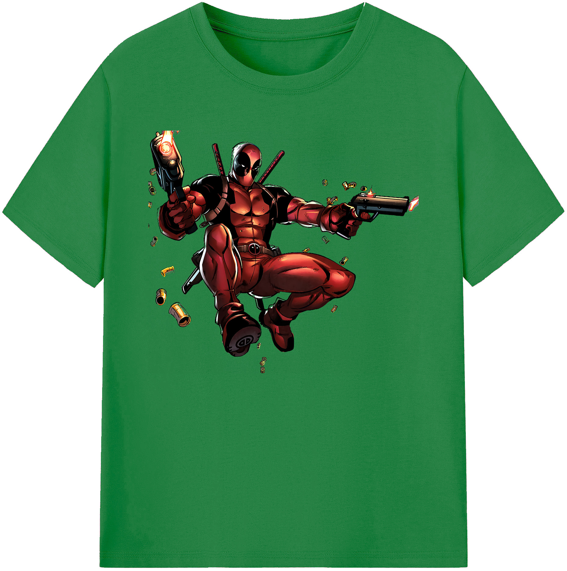 （画像用） Deadpool デッドプール 綿100％ メンズ半袖Tシャツ｜肌触りやわらか＆通気性