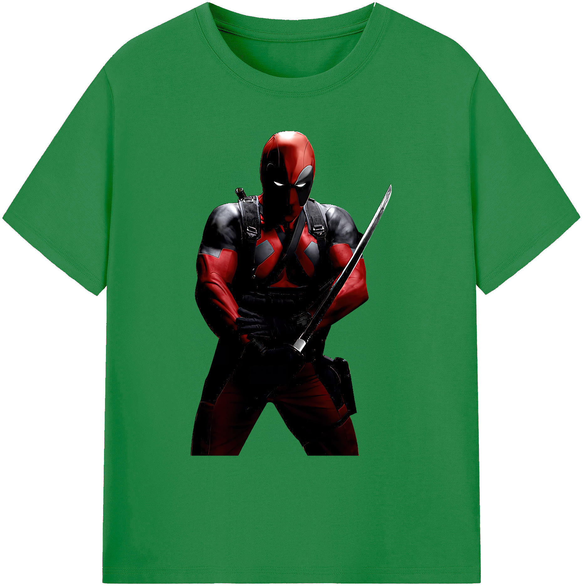 （画像用） Deadpool デッドプール 綿100％ メンズ半袖Tシャツ｜肌触りやわらか＆通気性