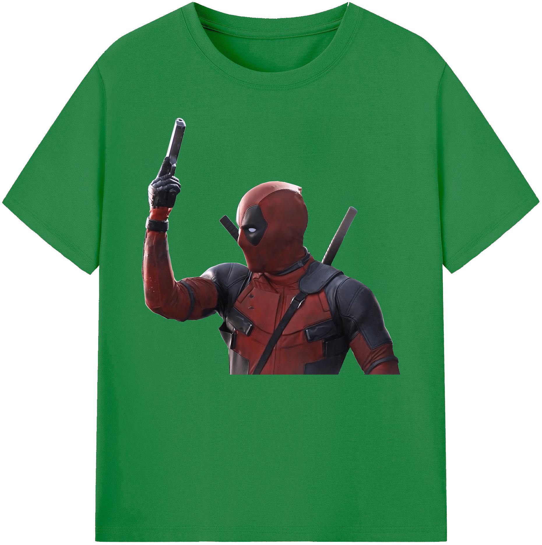 （画像用） Deadpool デッドプール 綿100％ メンズ半袖Tシャツ｜肌触りやわらか＆通気性