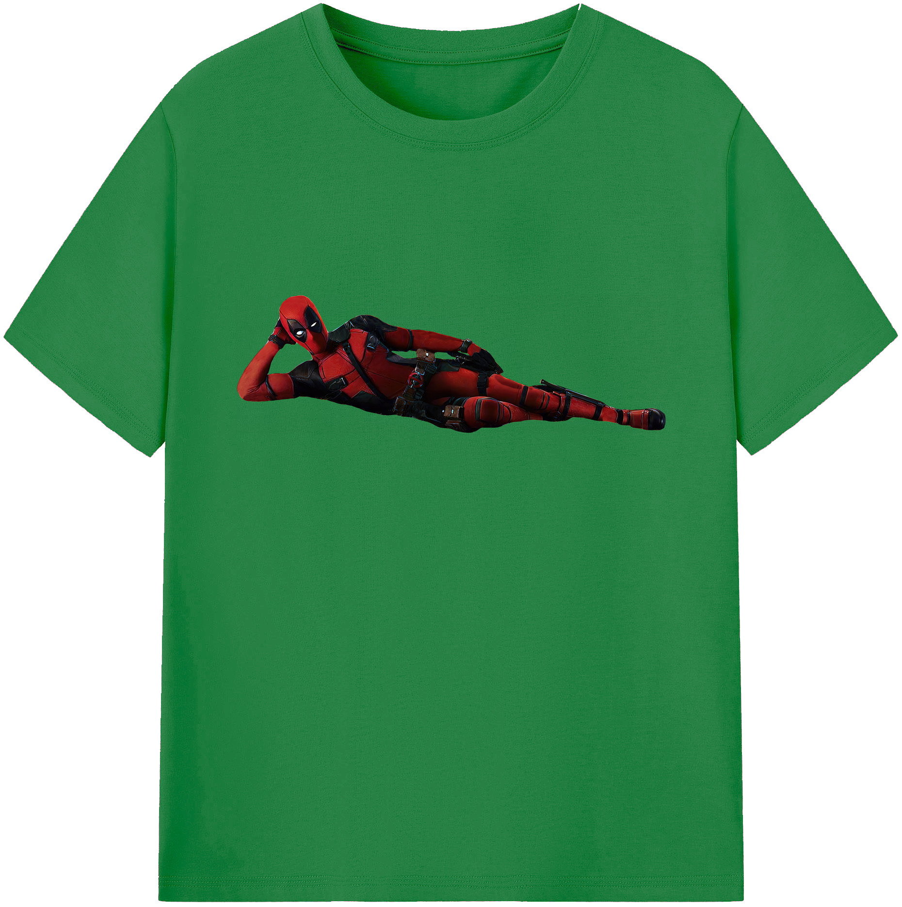 （画像用） Deadpool デッドプール 綿100％ メンズ半袖Tシャツ｜肌触りやわらか＆通気性