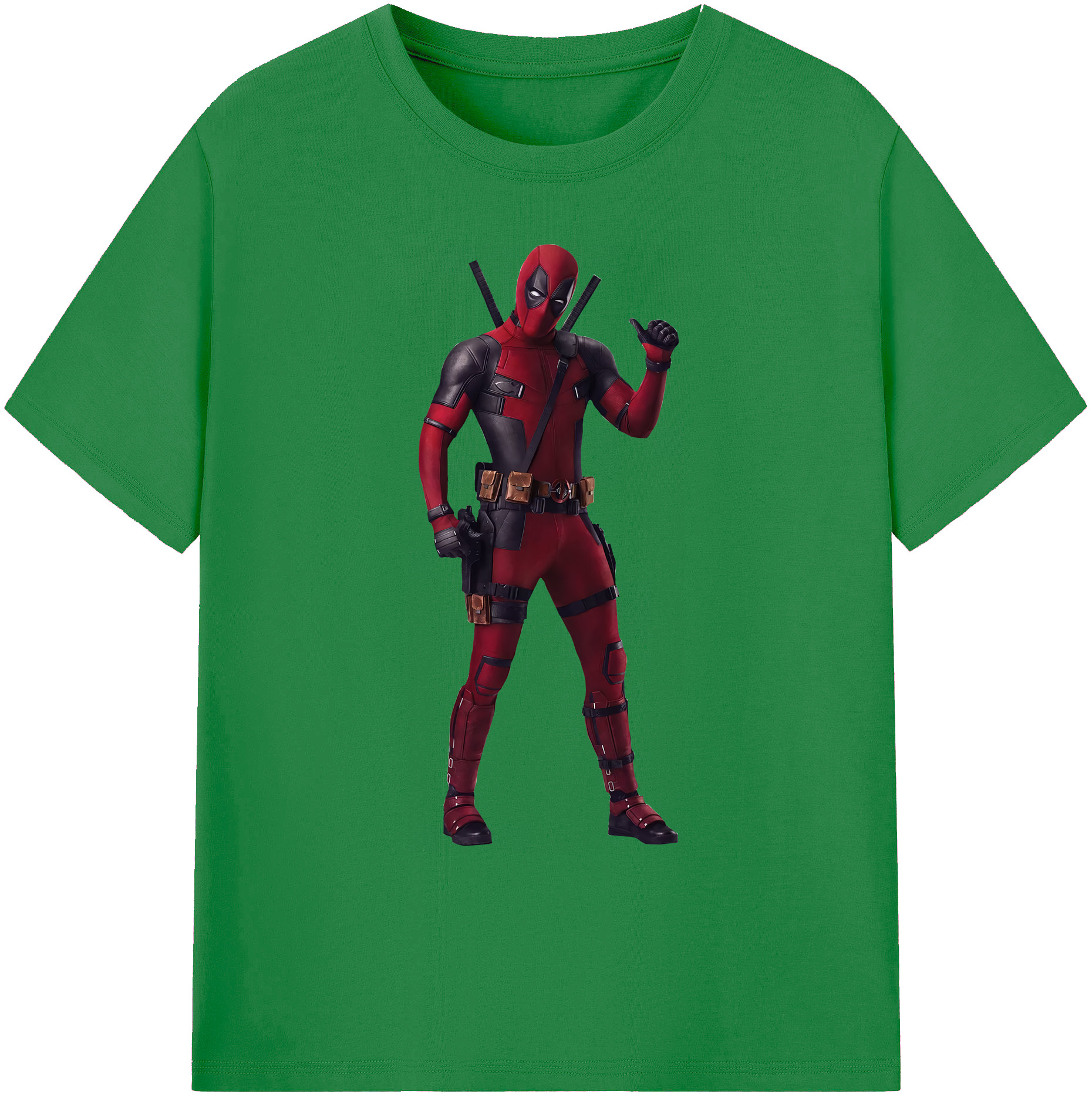 （画像用） Deadpool デッドプール 綿100％ メンズ半袖Tシャツ｜肌触りやわらか＆通気性