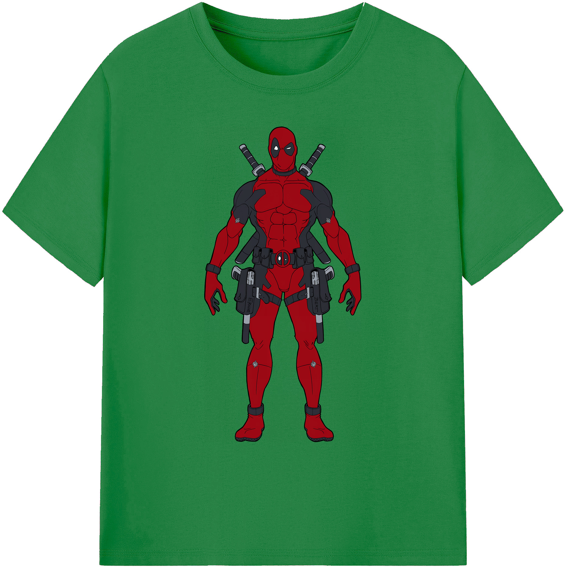 （画像用） Deadpool デッドプール 綿100％ メンズ半袖Tシャツ｜肌触りやわらか＆通気性
