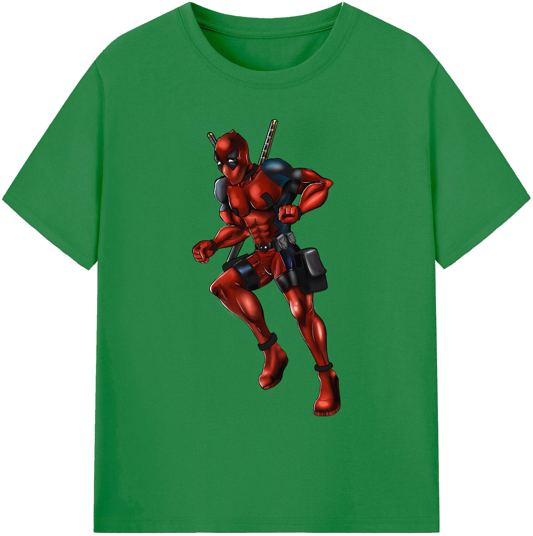 （画像用） Deadpool デッドプール 綿100％ メンズ半袖Tシャツ｜肌触りやわらか＆通気性