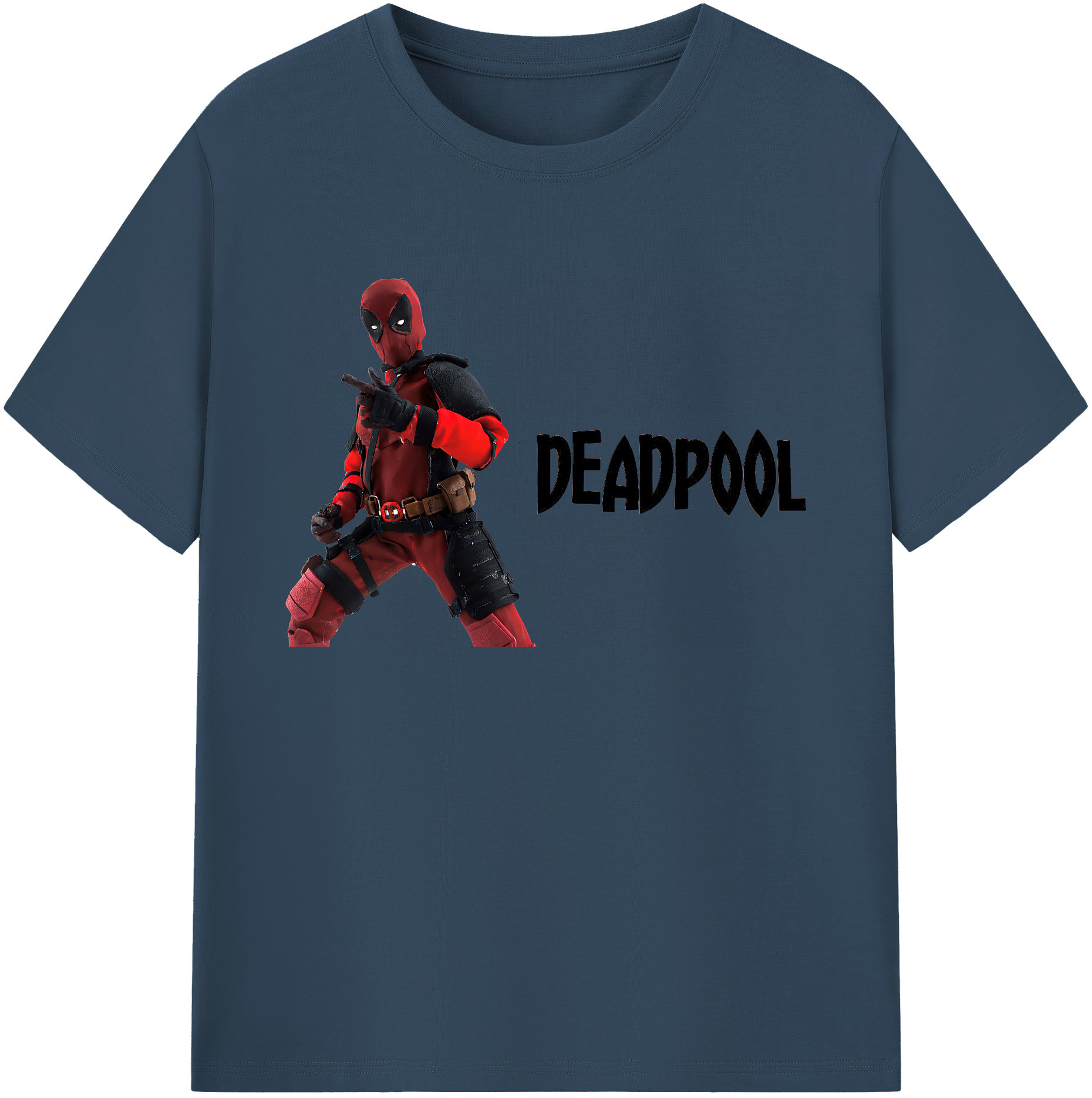 （画像用） Deadpool デッドプール 綿100％ メンズ半袖Tシャツ｜肌触りやわらか＆通気性