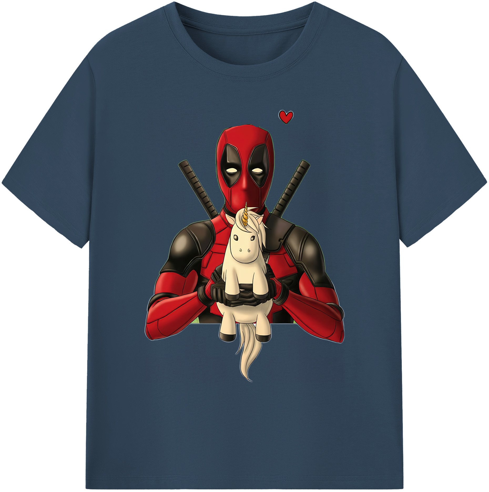 （画像用） Deadpool デッドプール 綿100％ メンズ半袖Tシャツ｜肌触りやわらか＆通気性