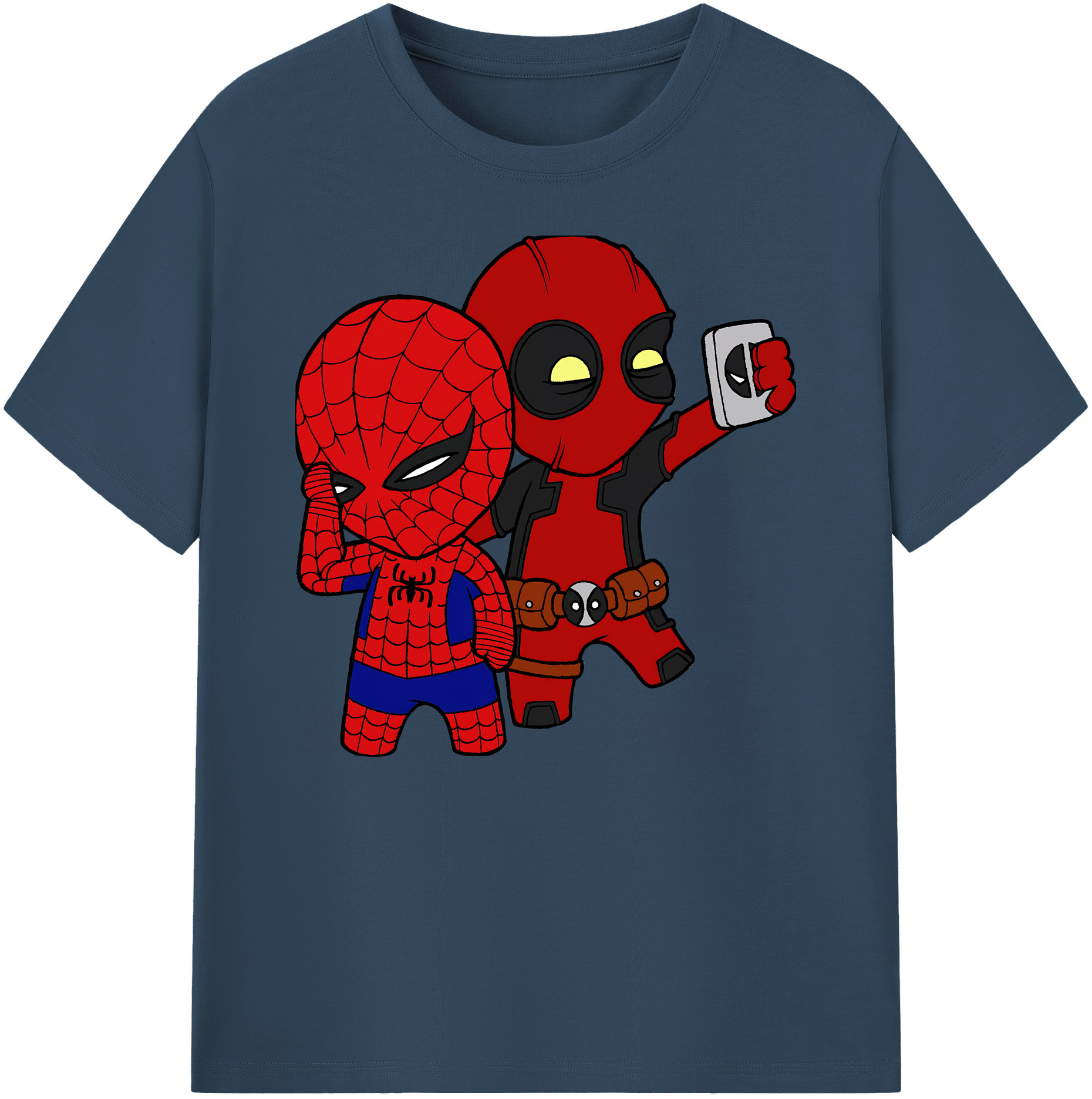 （画像用） Deadpool デッドプール 綿100％ メンズ半袖Tシャツ｜肌触りやわらか＆通気性