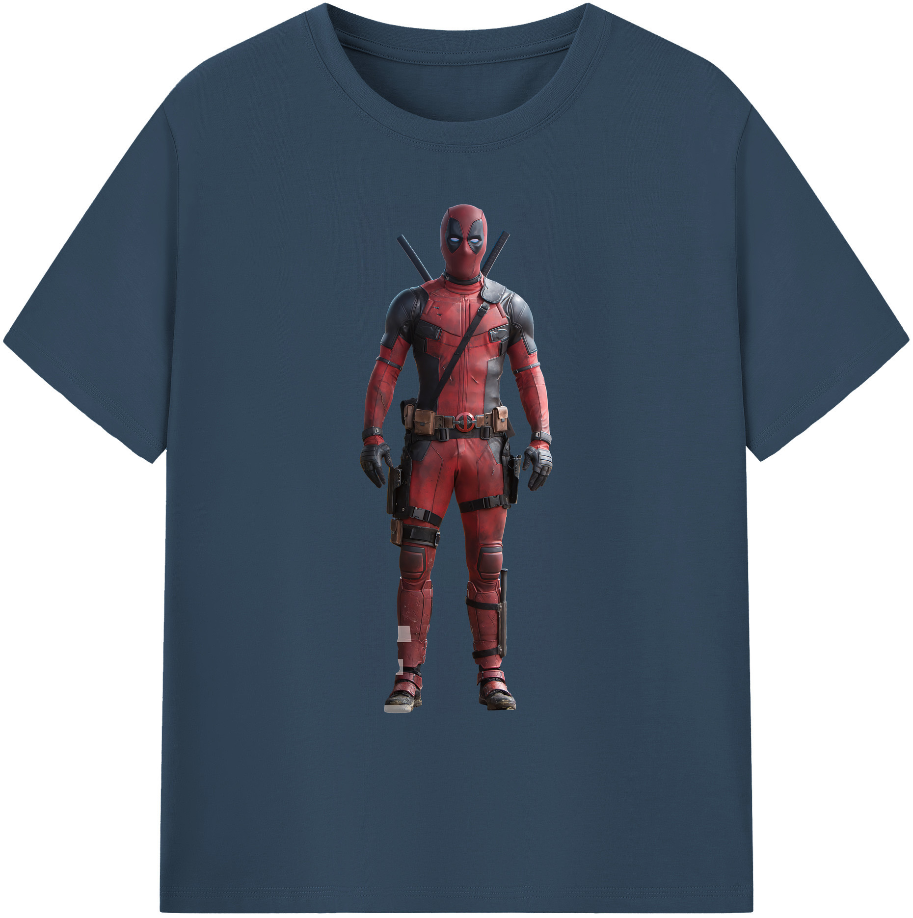 （画像用） Deadpool デッドプール 綿100％ メンズ半袖Tシャツ｜肌触りやわらか＆通気性