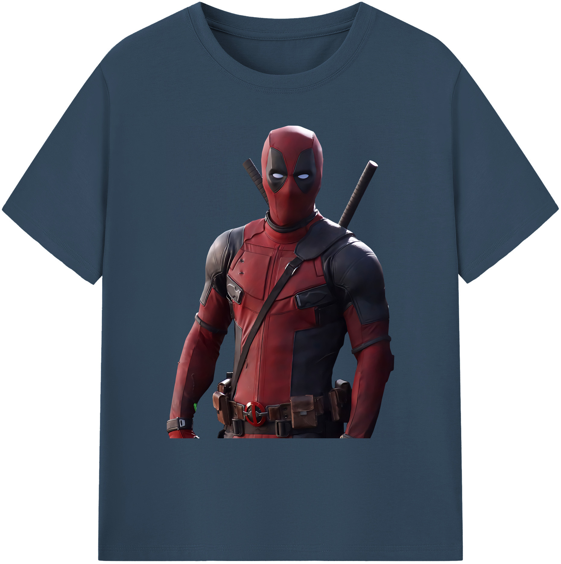 （画像用） Deadpool デッドプール 綿100％ メンズ半袖Tシャツ｜肌触りやわらか＆通気性