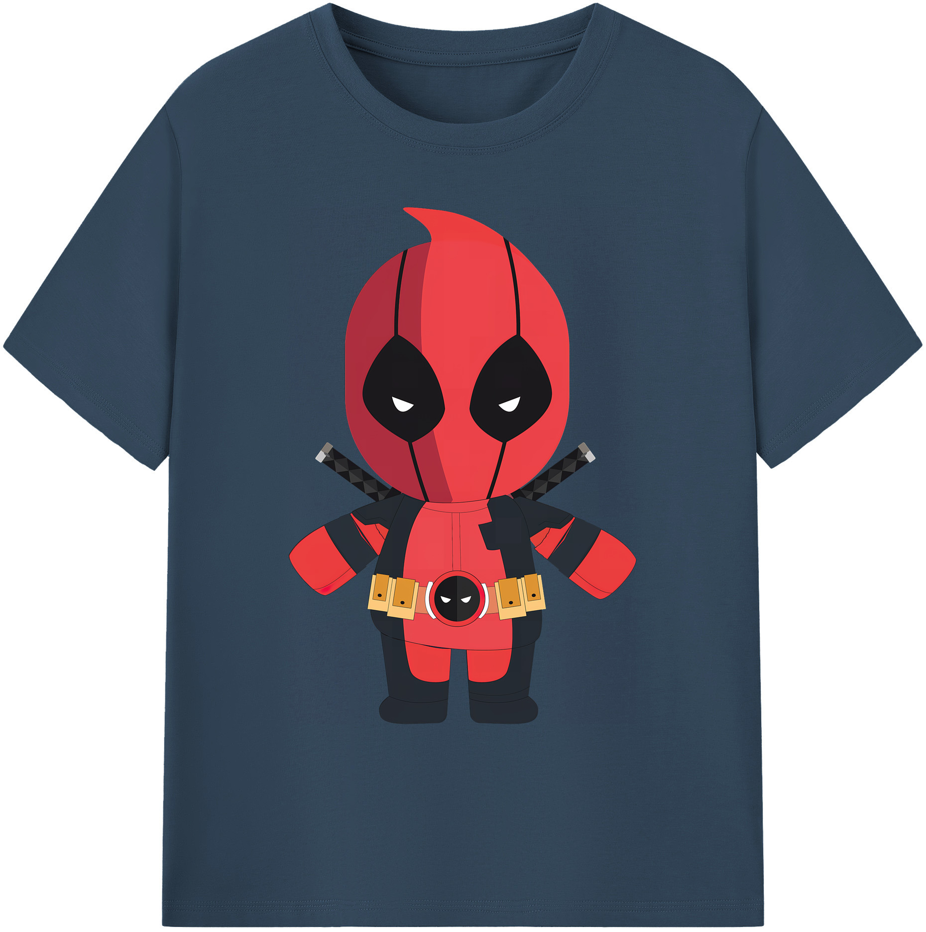（画像用） Deadpool デッドプール 綿100％ メンズ半袖Tシャツ｜肌触りやわらか＆通気性
