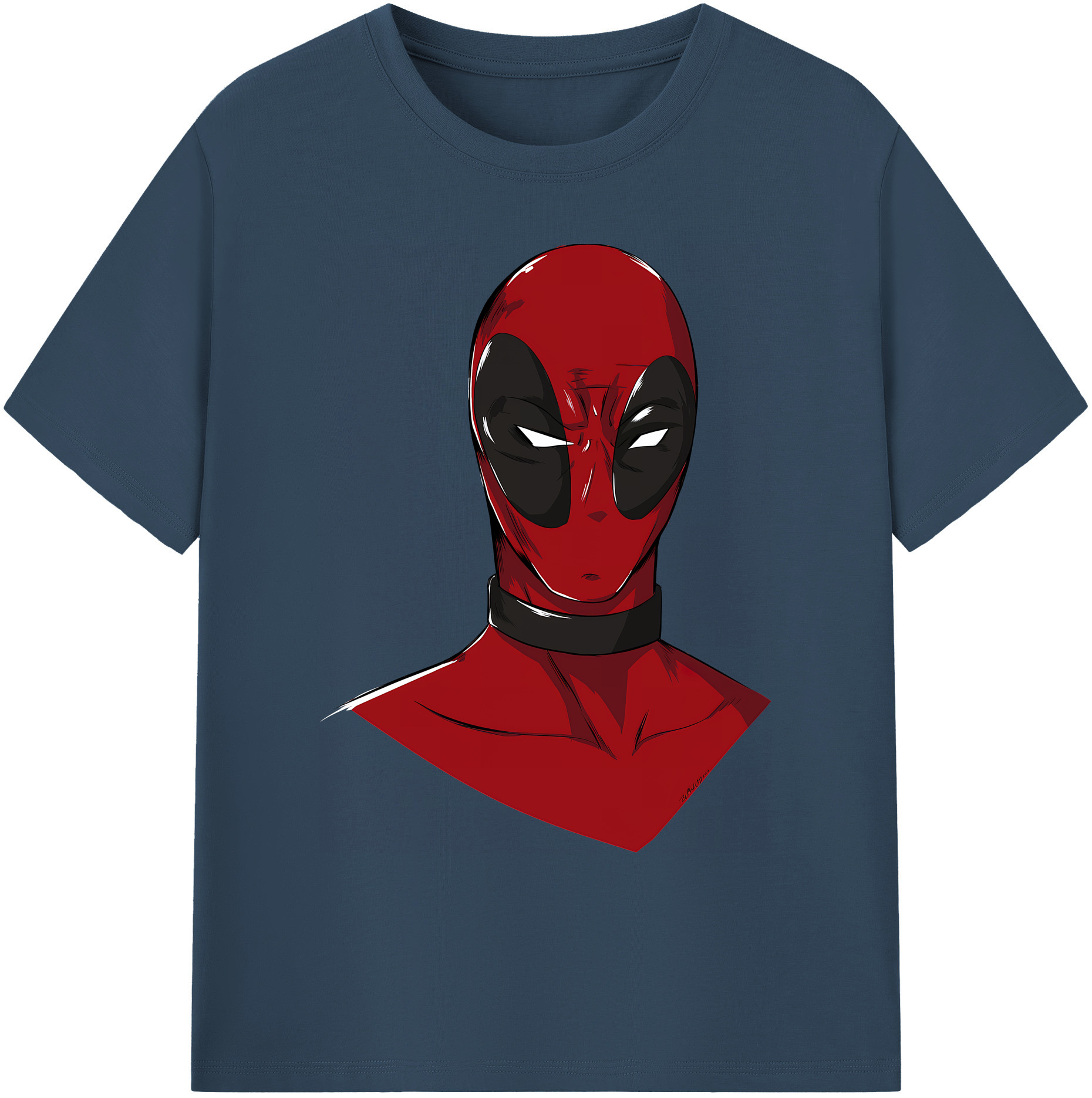 （画像用） Deadpool デッドプール 綿100％ メンズ半袖Tシャツ｜肌触りやわらか＆通気性
