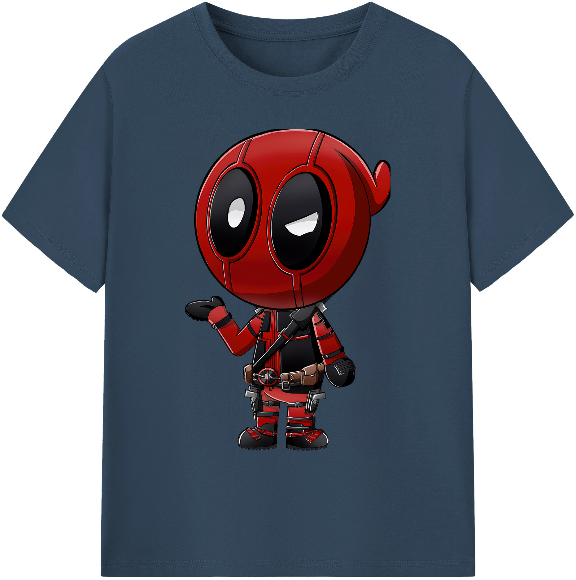 （画像用） Deadpool デッドプール 綿100％ メンズ半袖Tシャツ｜肌触りやわらか＆通気性