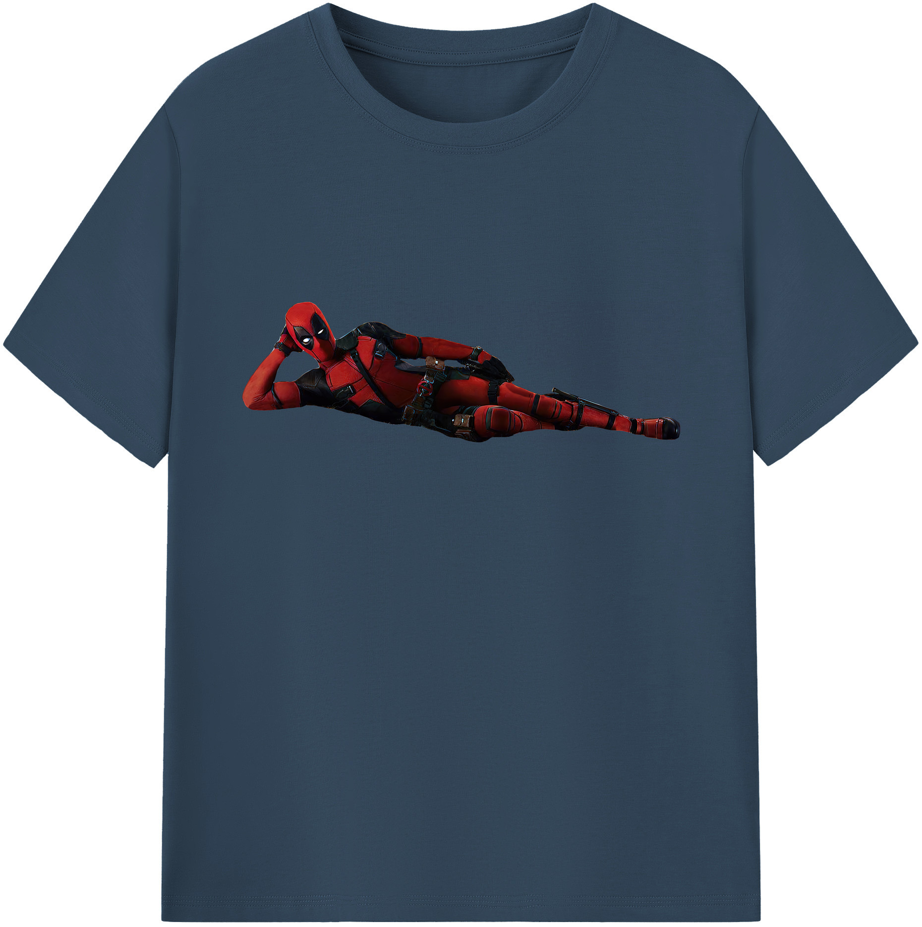 （画像用） Deadpool デッドプール 綿100％ メンズ半袖Tシャツ｜肌触りやわらか＆通気性