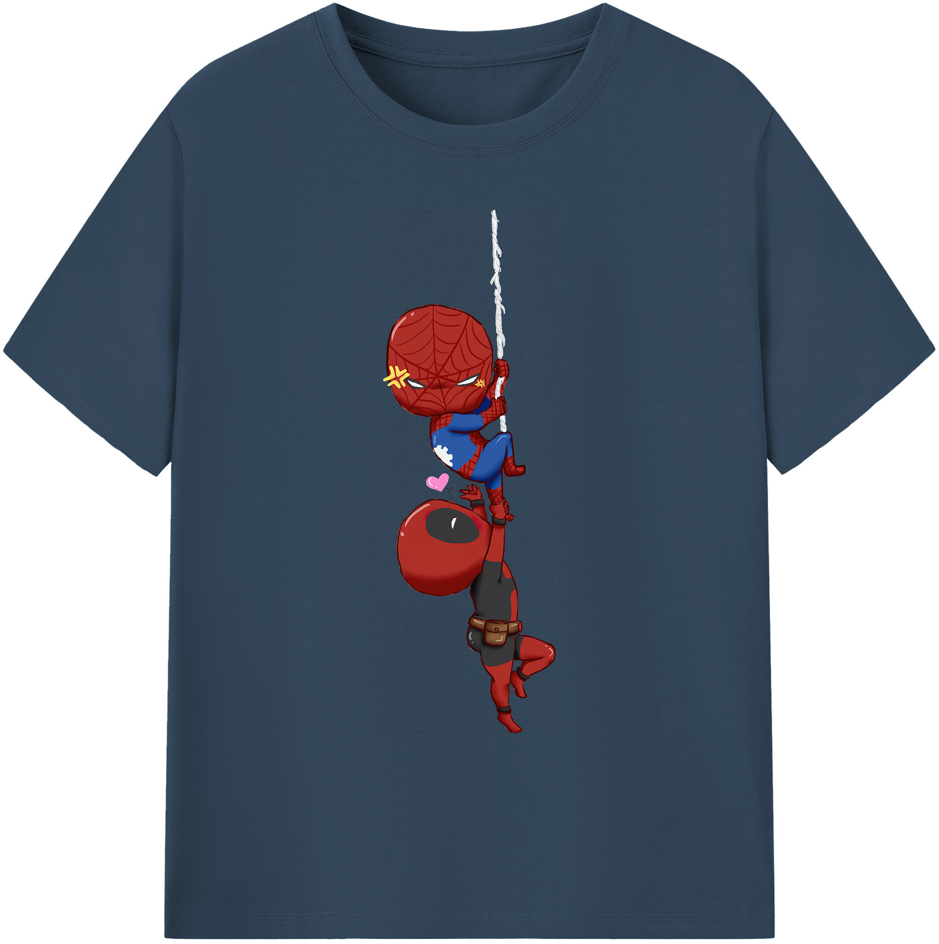 （画像用） Deadpool デッドプール 綿100％ メンズ半袖Tシャツ｜肌触りやわらか＆通気性