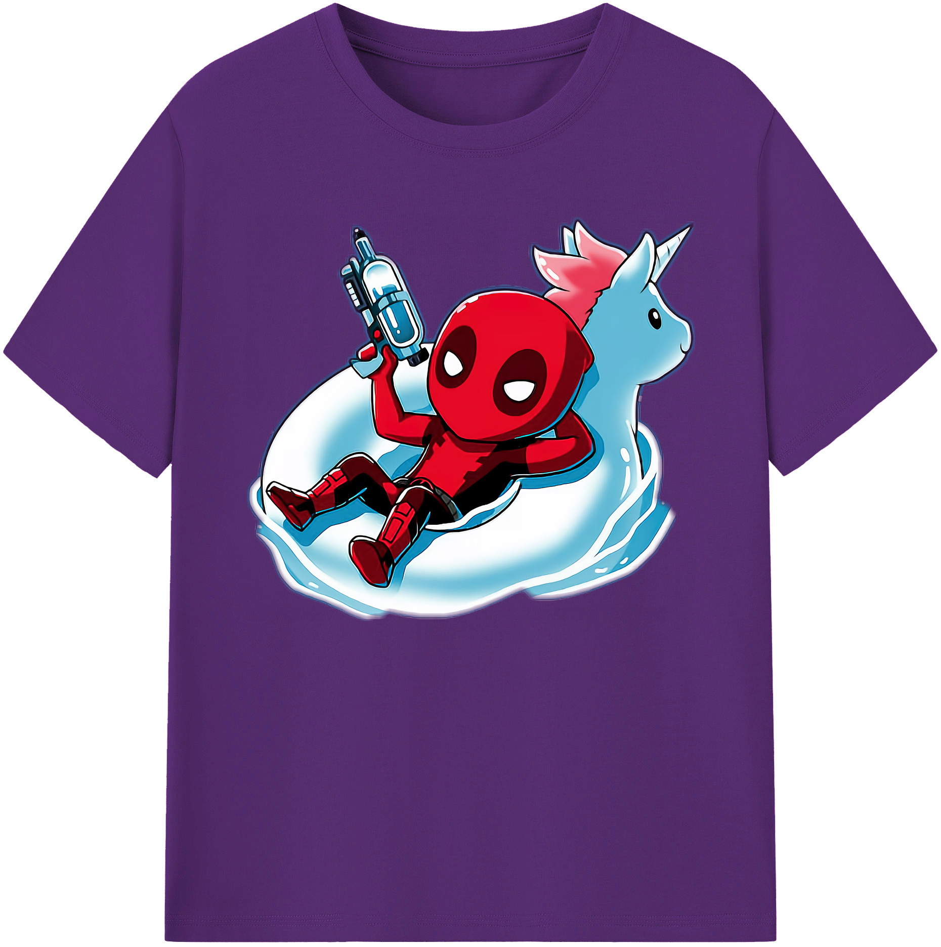 （画像用） Deadpool デッドプール 綿100％ メンズ半袖Tシャツ｜肌触りやわらか＆通気性