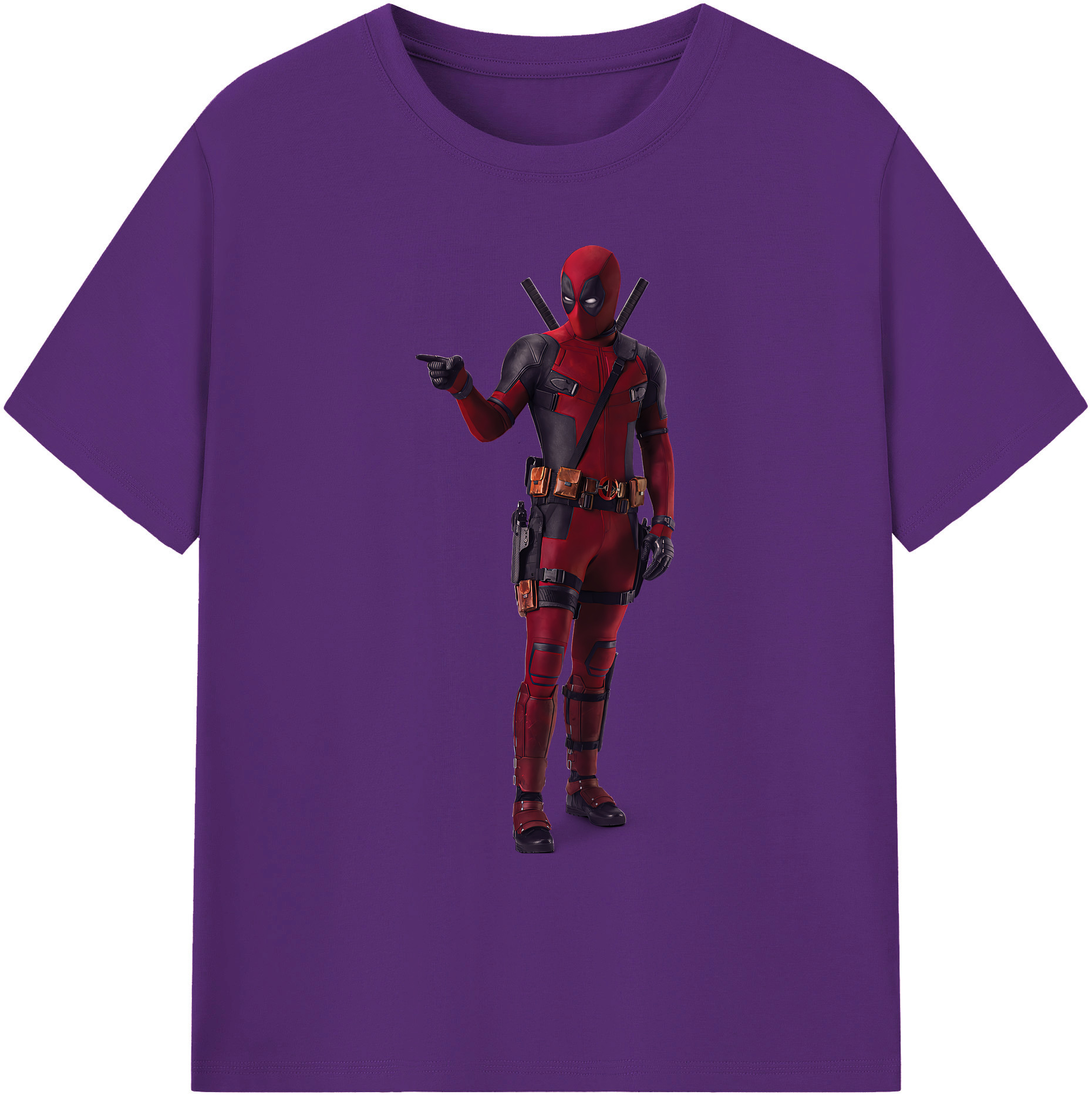 （画像用） Deadpool デッドプール 綿100％ メンズ半袖Tシャツ｜肌触りやわらか＆通気性